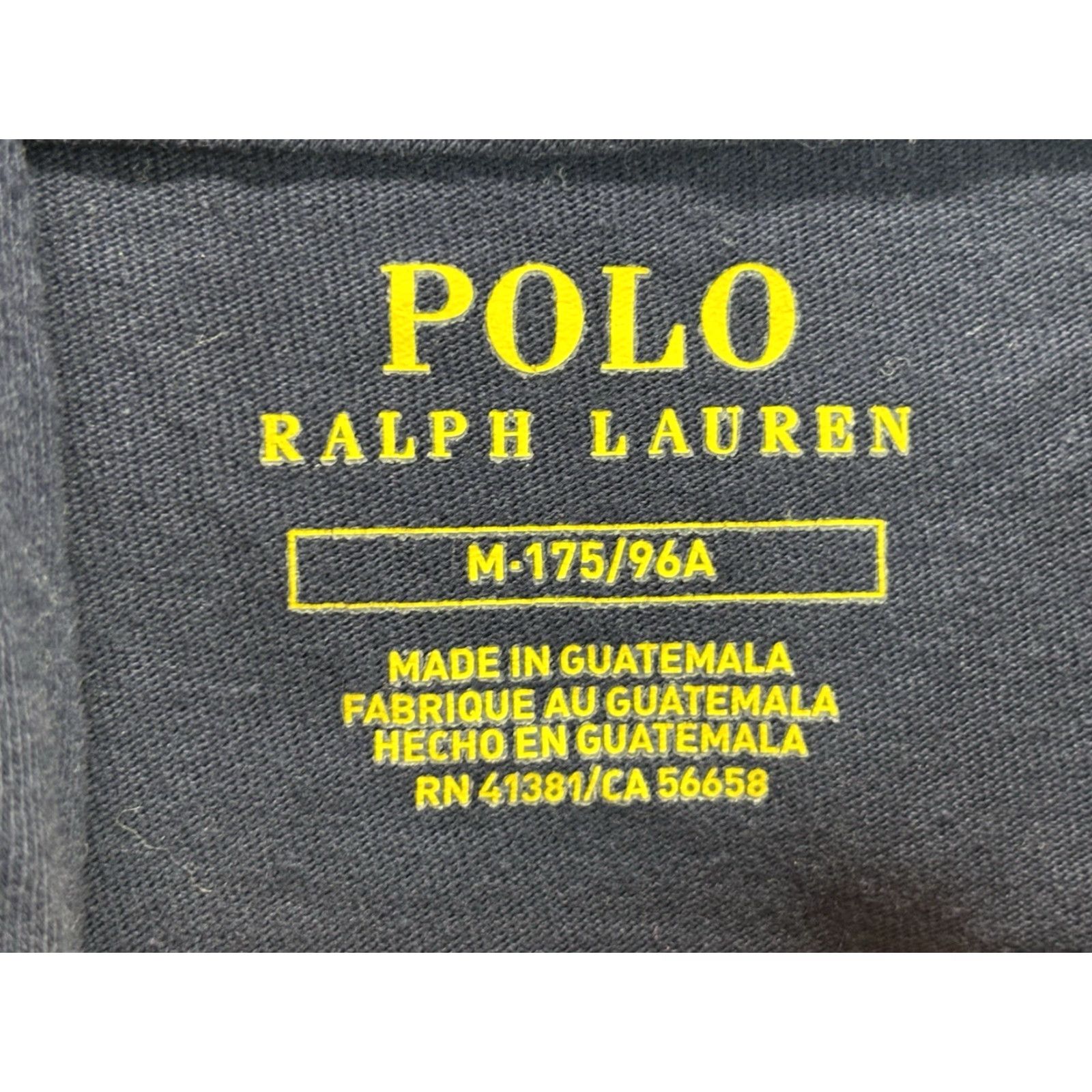 Polo Ralph Lauren VINTAGE Polo Ralph Lauren Hooded Shirt M Navy Red Graphic Spellout Preppy Polo Classic Mens Size US M / EU 48-50 / 2 - 5 Thumbnail