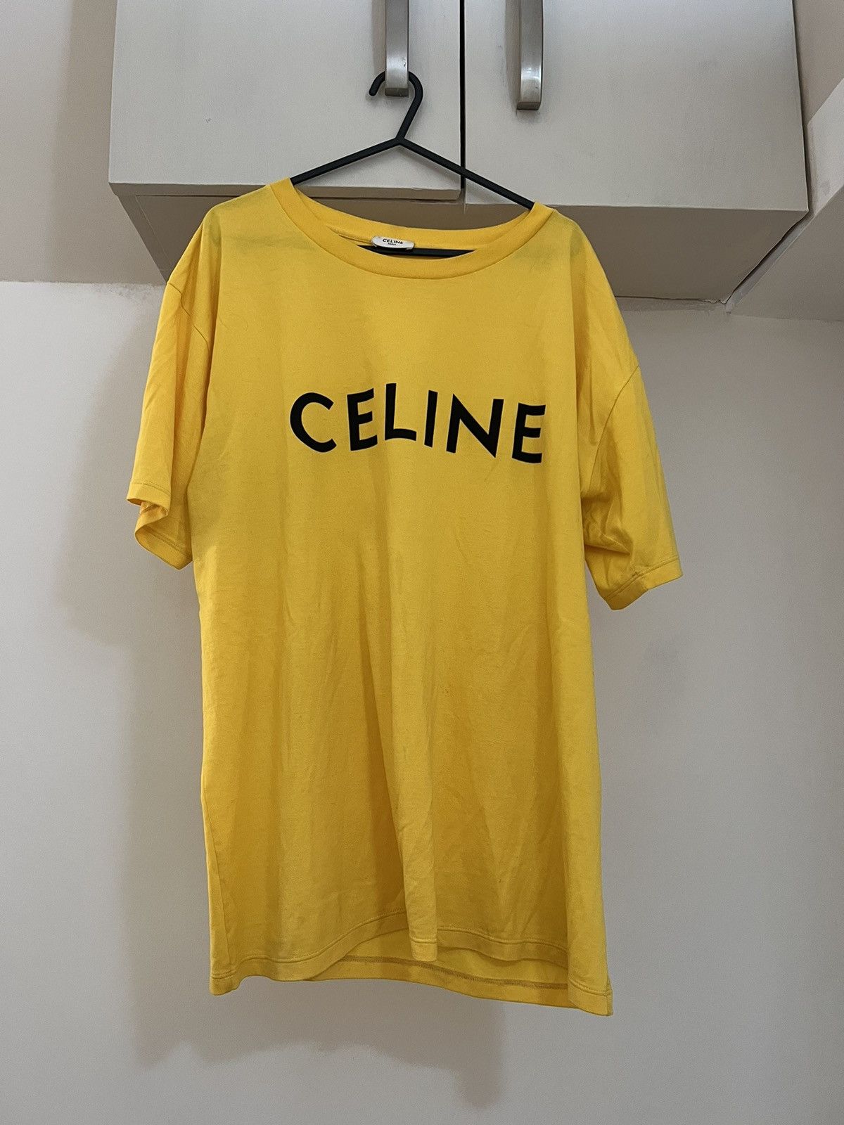 Celine Celine men’s t shirt yellow size L Size US L / EU 52-54 / 3 - 1 Thumbnail