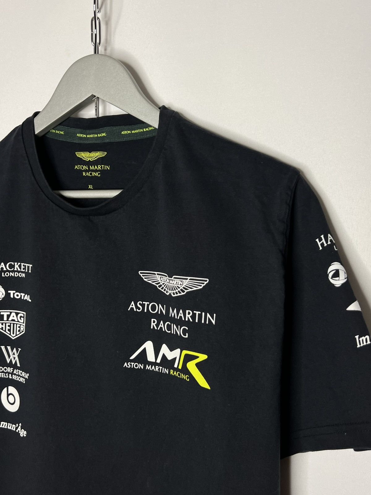 Hackett Hackett Aston Martin Racing Big Logo T-Shirt Tee F1 Size US XL / EU 56 / 4 - 5 Thumbnail