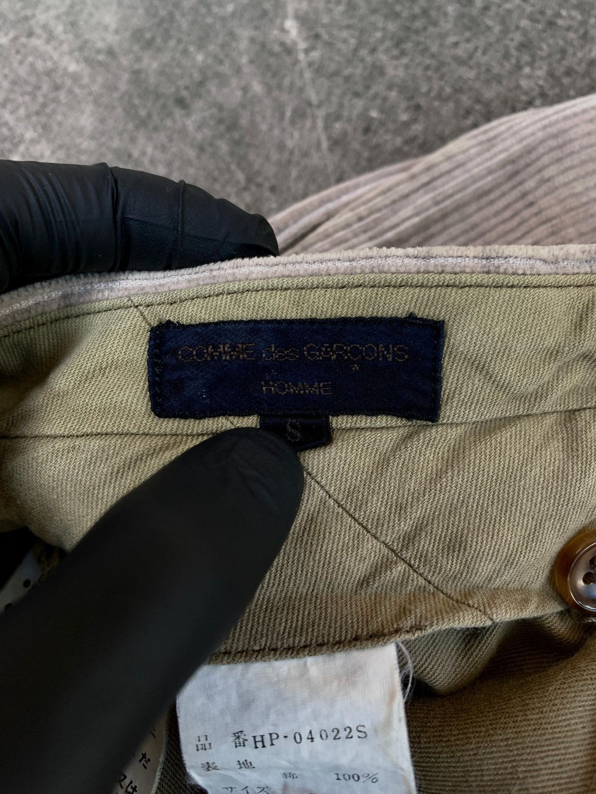Comme des Garcons Homme 1993 Corduroy Baggy Pants - 30” Size US 30 / EU 46 - 9 Thumbnail