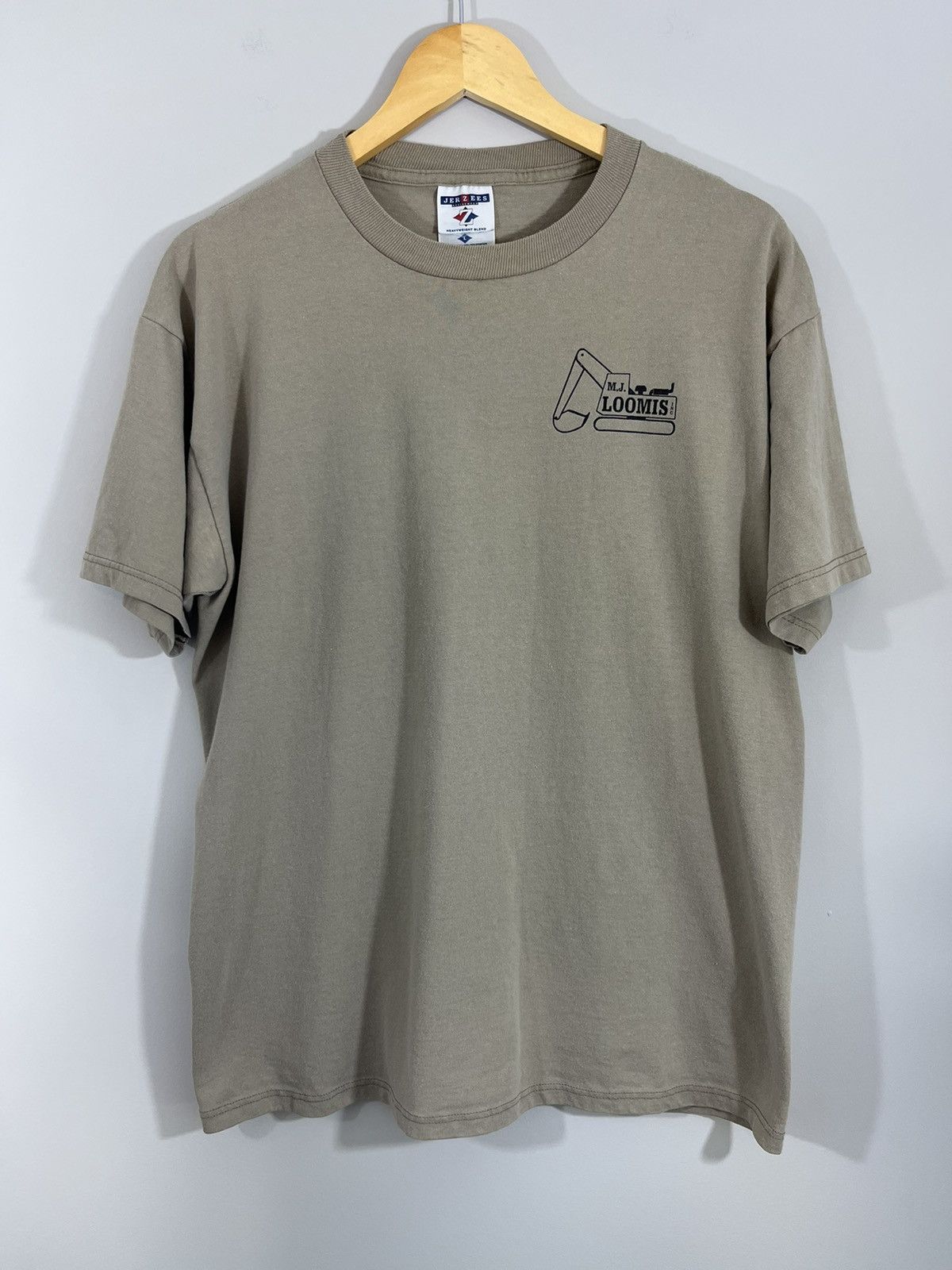 Vintage Vintage Construction Equipment Distressed Boxy Tee Size US XXL / EU 58 / 5 - 3 Thumbnail
