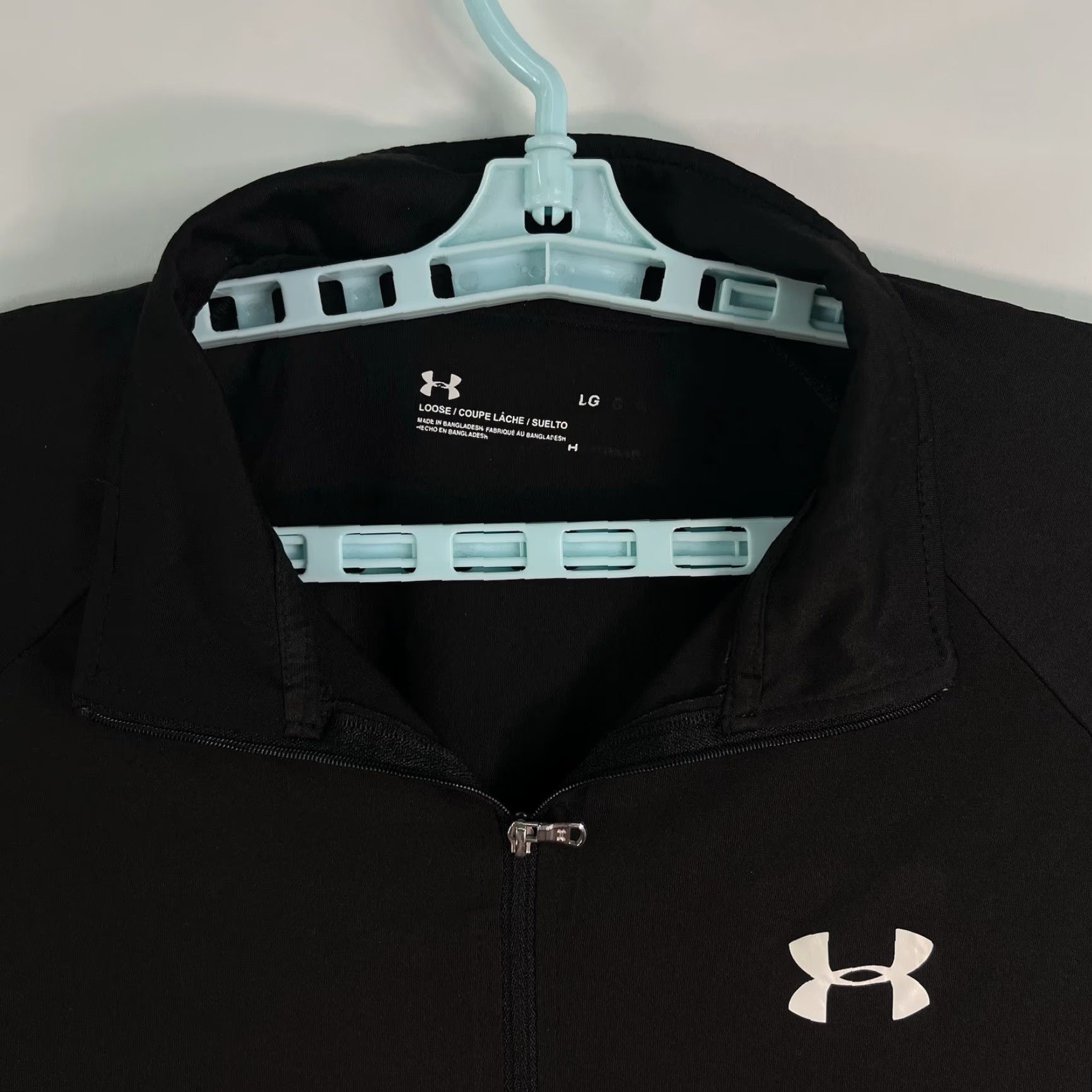 Under Armour Under Armour Long Sleeve Polo Men’s Size L Black Size US L / EU 52-54 / 3 - 2 Thumbnail