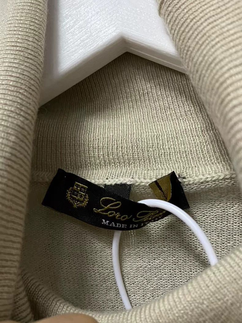 Loro Piana Loro Piana Beige Turtleneck Sweater- Size US S / EU 44-46 / 1 - 5 Thumbnail