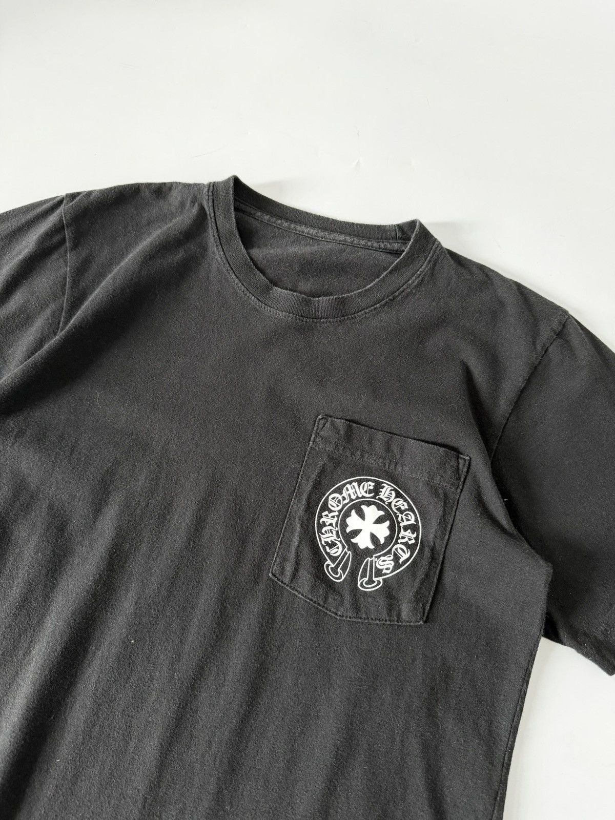 Chrome Hearts Chrome Hearts Made in Hollywood Black Pocket Tee Size US S / EU 44-46 / 1 - 4 Thumbnail