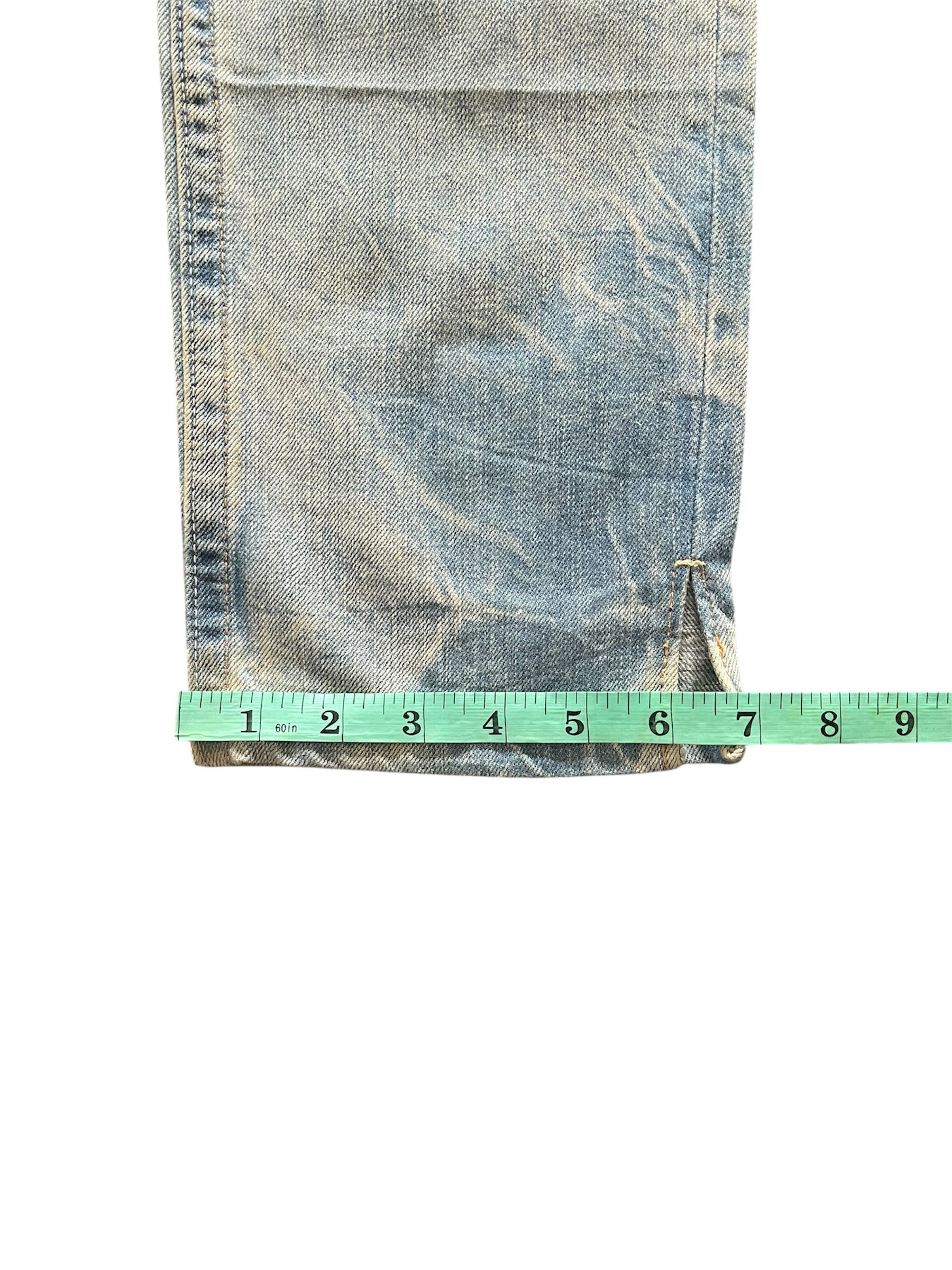 Hysteric Glamour × Le Grande Bleu (L.G.B.) Hysteric Glamour Patchwork Low Rise Baby Blue Reconstruck Size US 30 / EU 46 - 15 Thumbnail