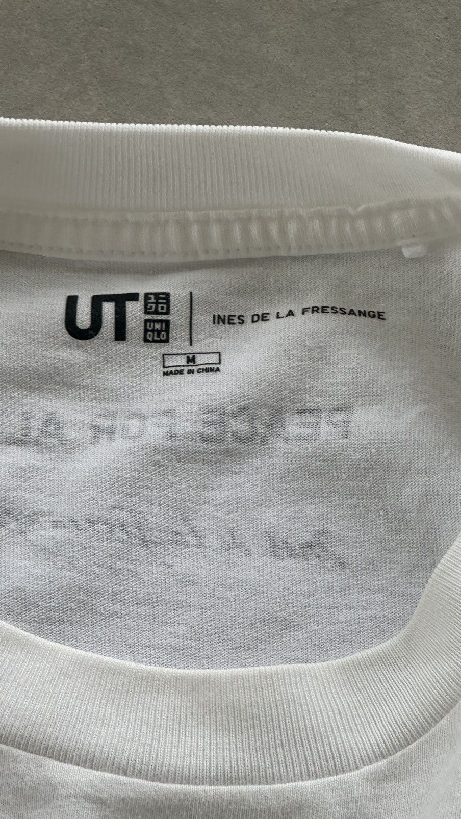 Uniqlo INES DE LA FRESDANGE PEACE FOR ALL TEE Size US M / EU 48-50 / 2 - 4 Thumbnail
