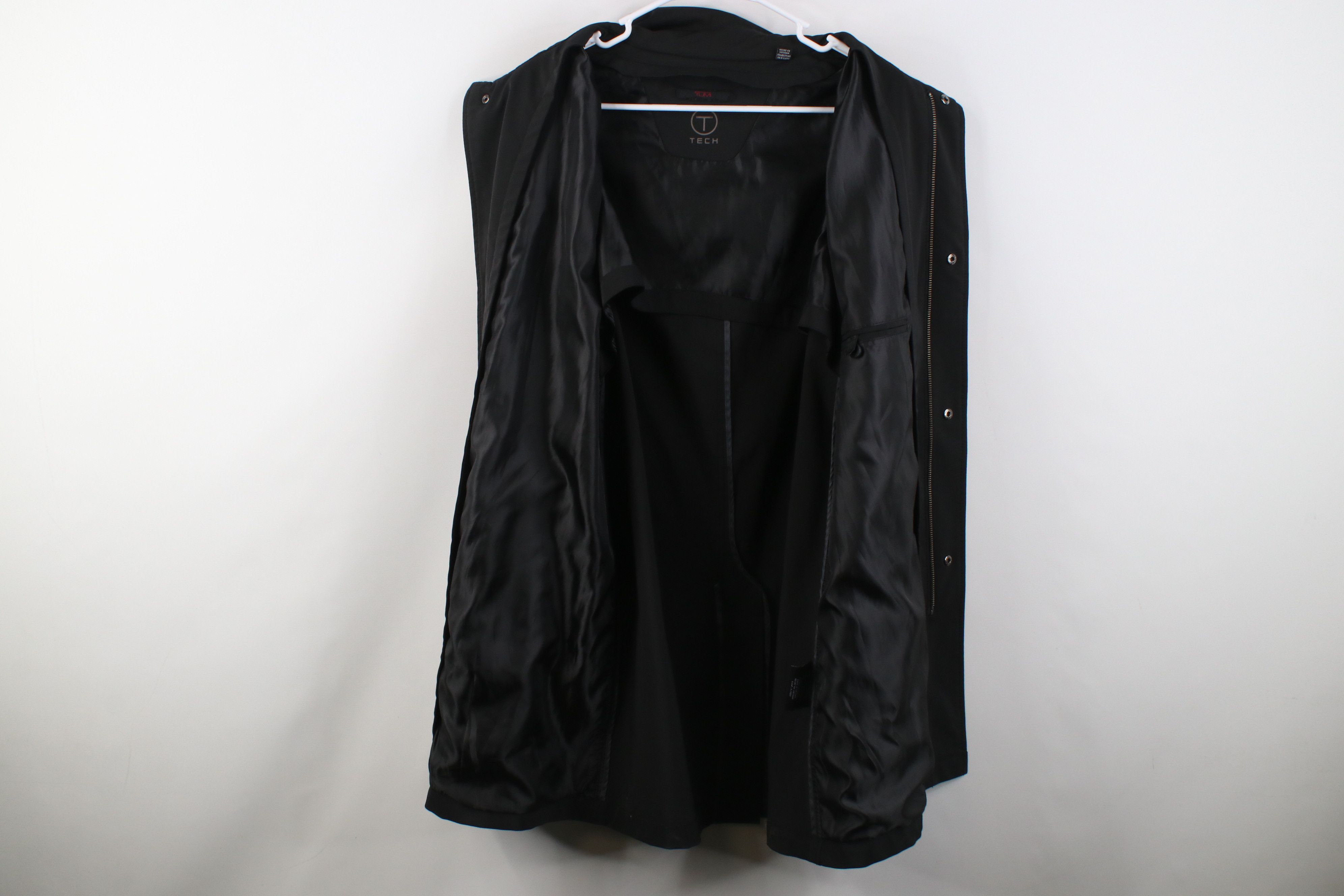 Tumi Tumi T-Tech Essential Resistant Rain Parka Jacket Black Size US M / EU 48-50 / 2 - 11 Thumbnail