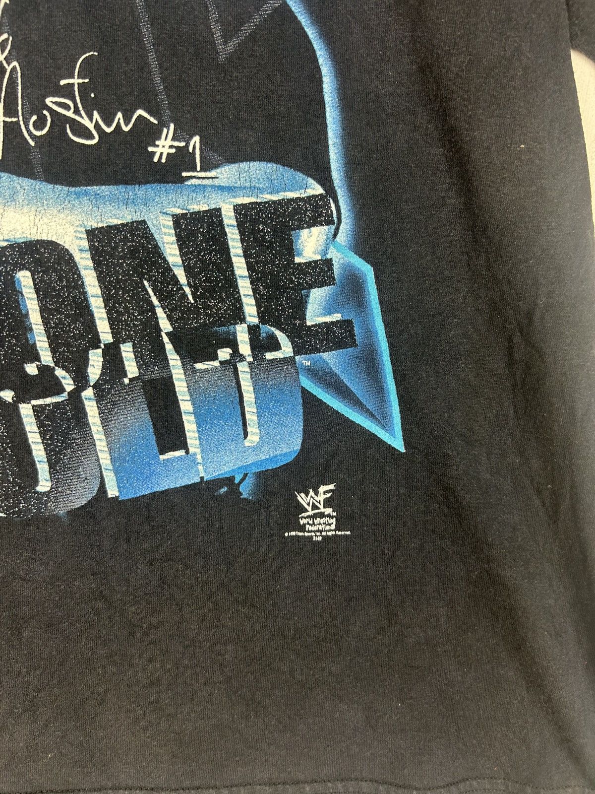 Vintage × WWE × WWF Vintage 90s Stone Cold Steve Austin 3.16 Photoprint Tees Size US L / EU 52-54 / 3 - 4 Thumbnail