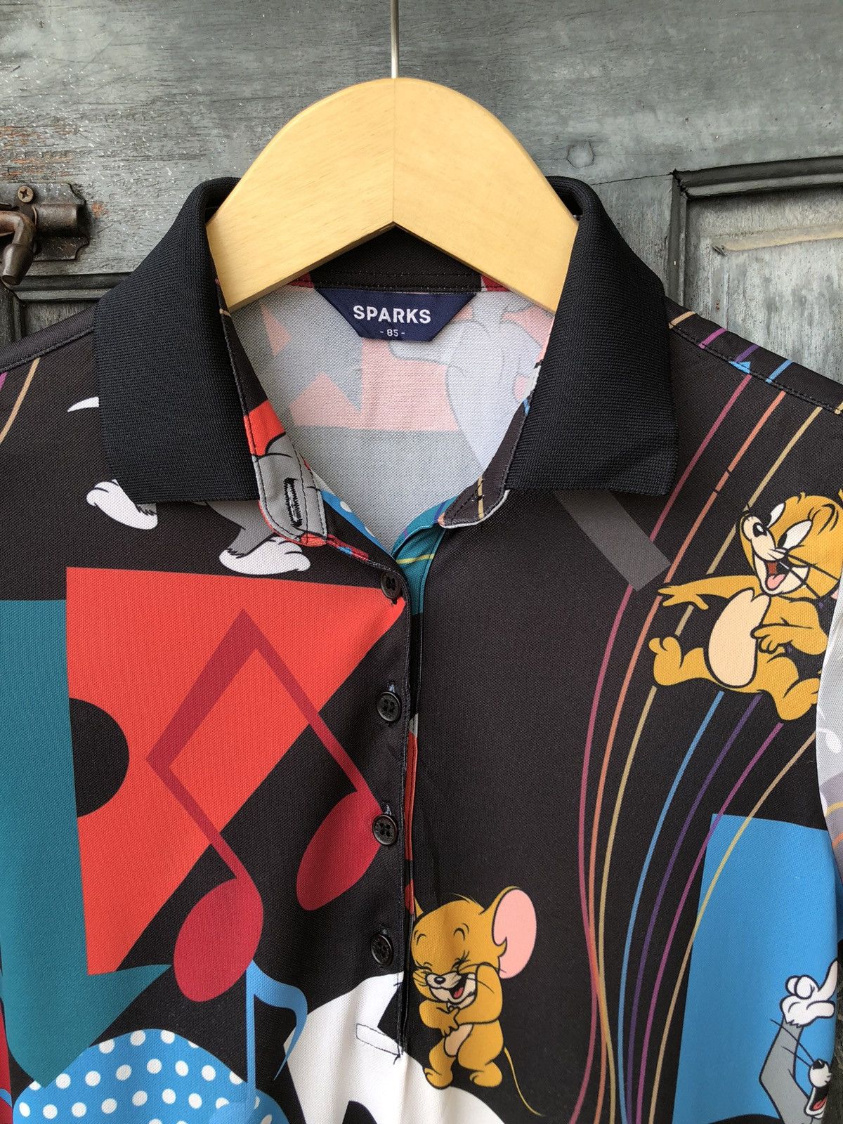 Japanese Brand Sparks Japan Tom and Jerry Cartoon Disney All Over Print Size XXL / US 16-18 / IT 52-54 - 5 Thumbnail