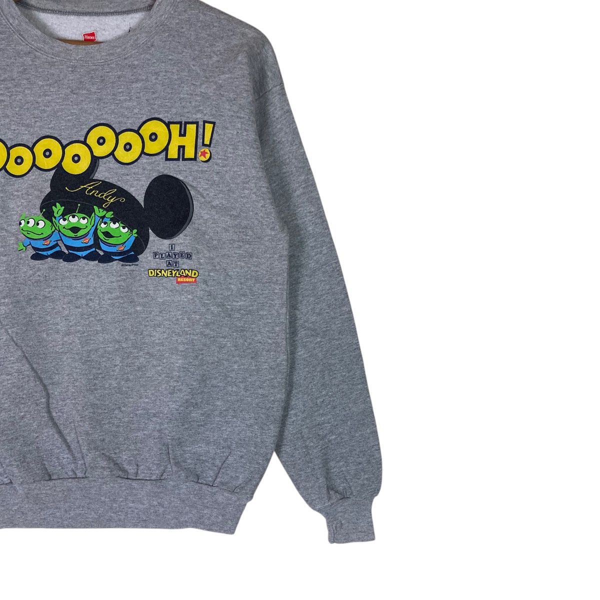 Hanes Vintage Hanes X Disney Pullover Jumper Sweatshirt Size US XXL / EU 58 / 5 - 4 Thumbnail