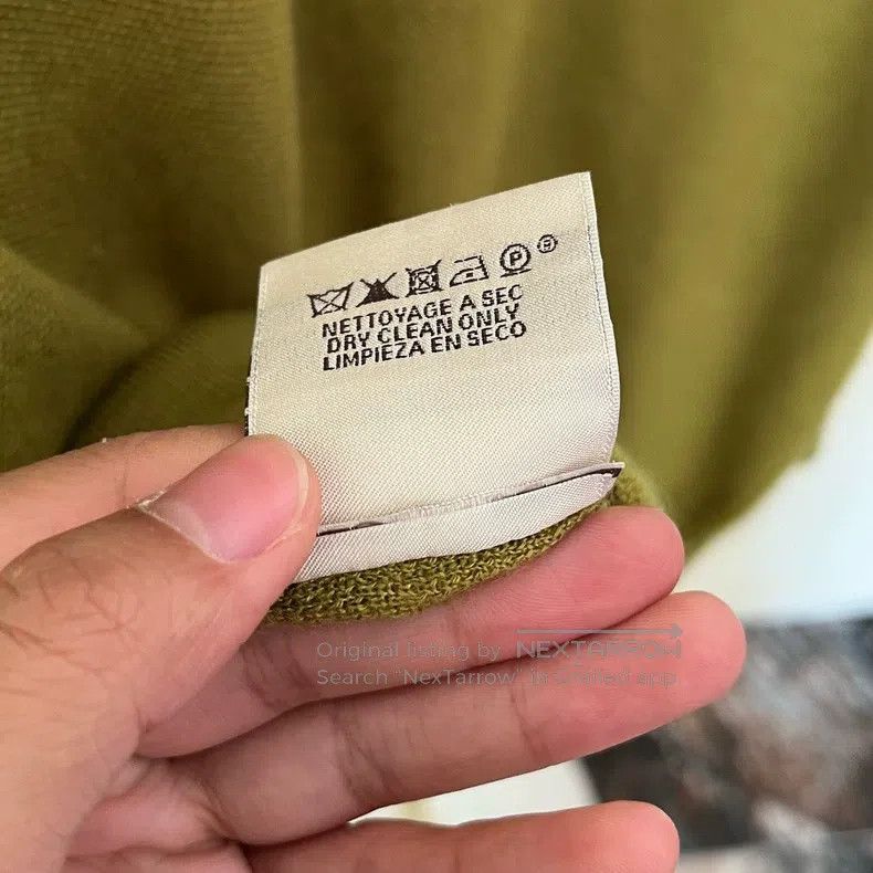 Hermes Hermes Green long-sleeved cashmere sweater Size M / US 6-8 / IT 42-44 - 8 Thumbnail