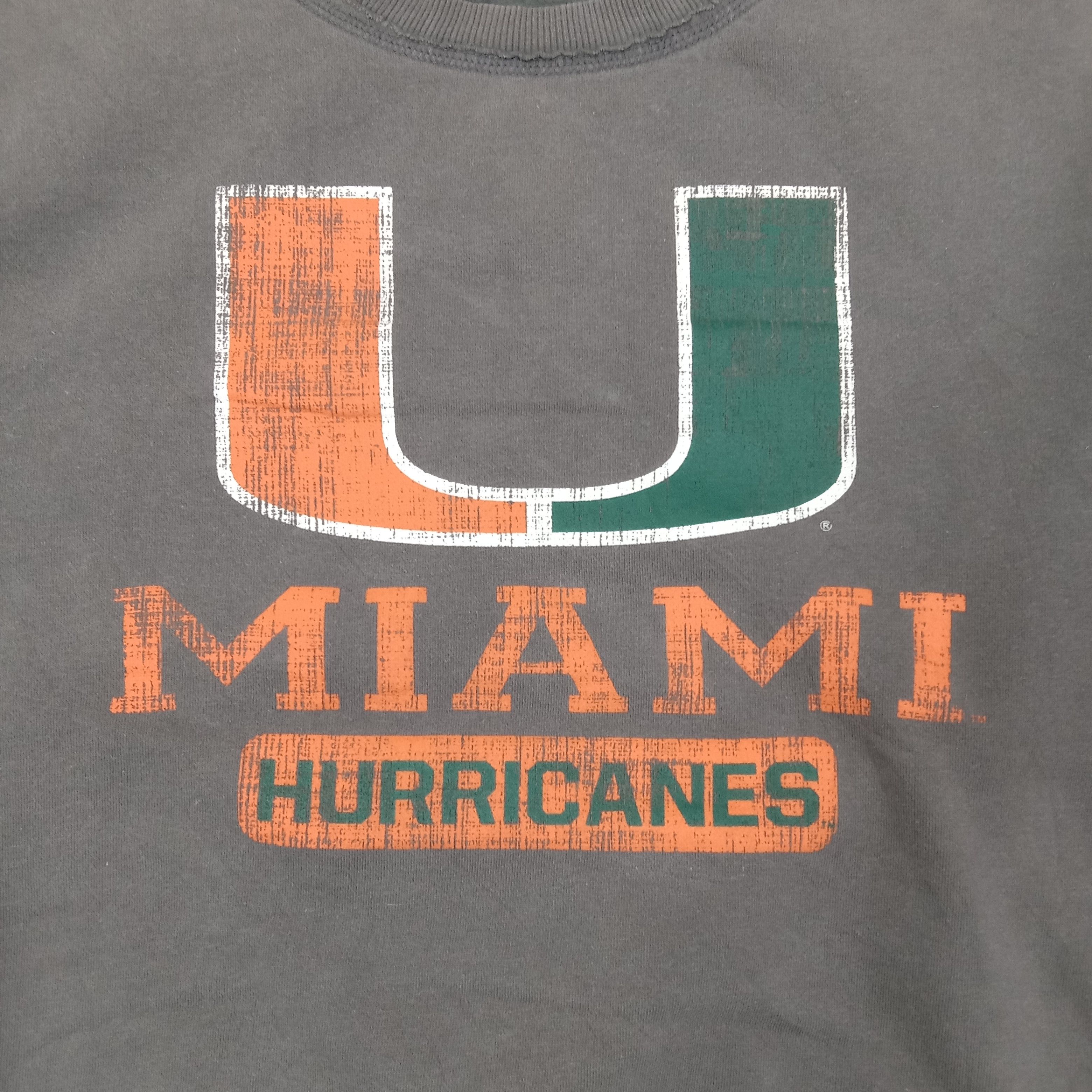 Colosseum Athletics Miami Hurricanes American Football Team Sweatshirt C248N10 Size US M / EU 48-50 / 2 - 2 Thumbnail