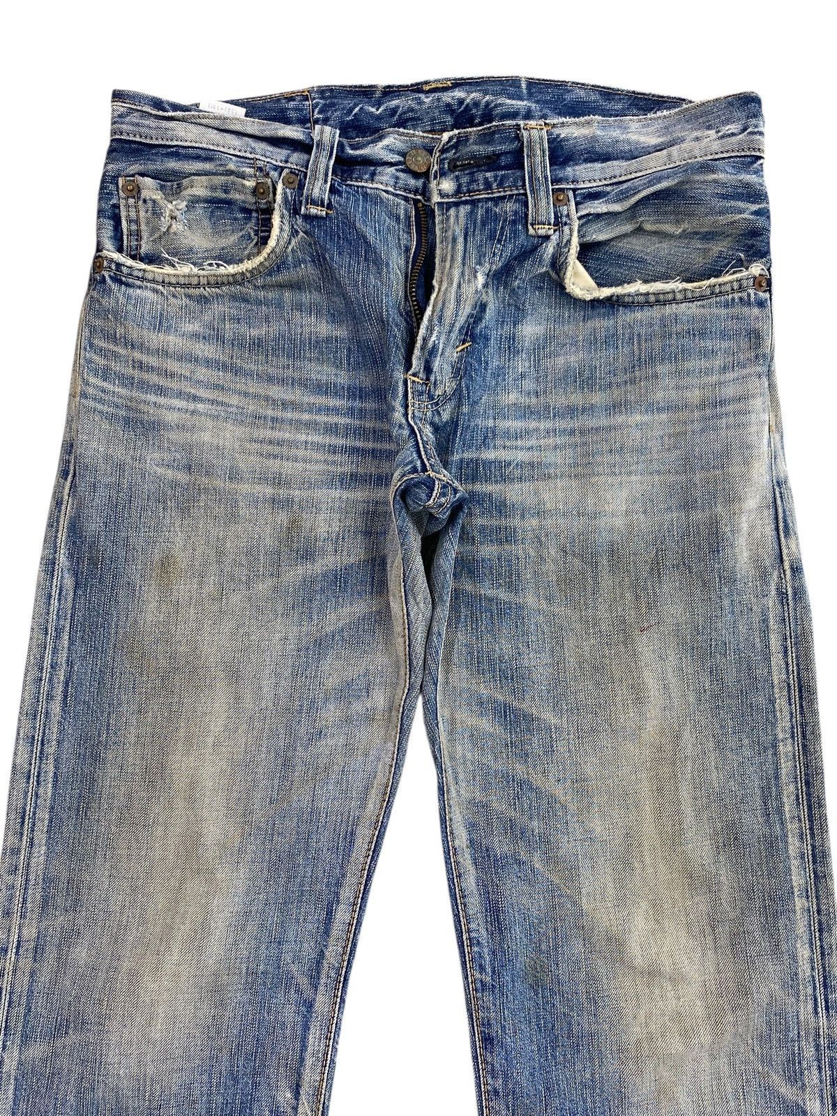 Edwin Edwin Brand Faded Blue Wash Style Loose Jeans Size US 32 / EU 48 - 2 Thumbnail