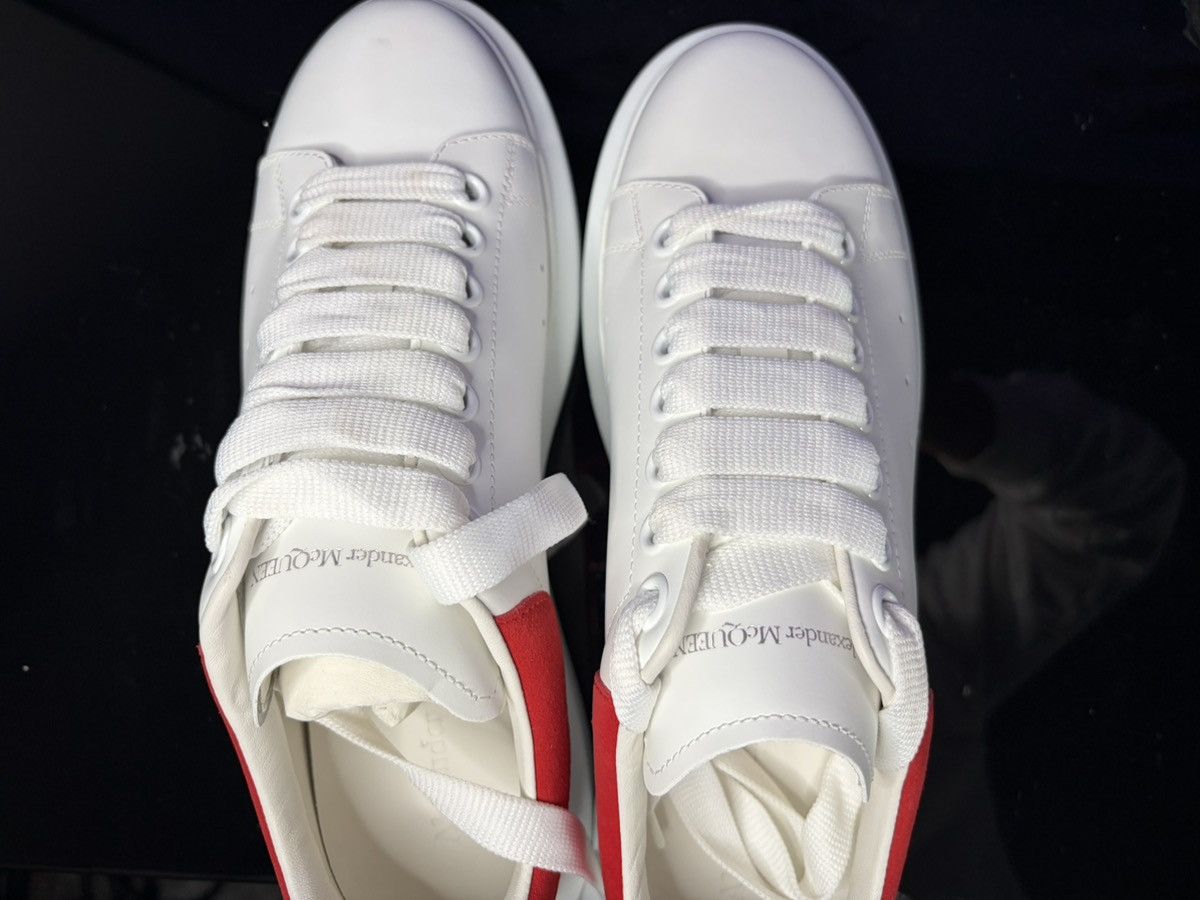 Alexander McQueen Alexander McQueen Oversized Sneaker White Lust Red Size US 9 / IT 39 - 4 Thumbnail