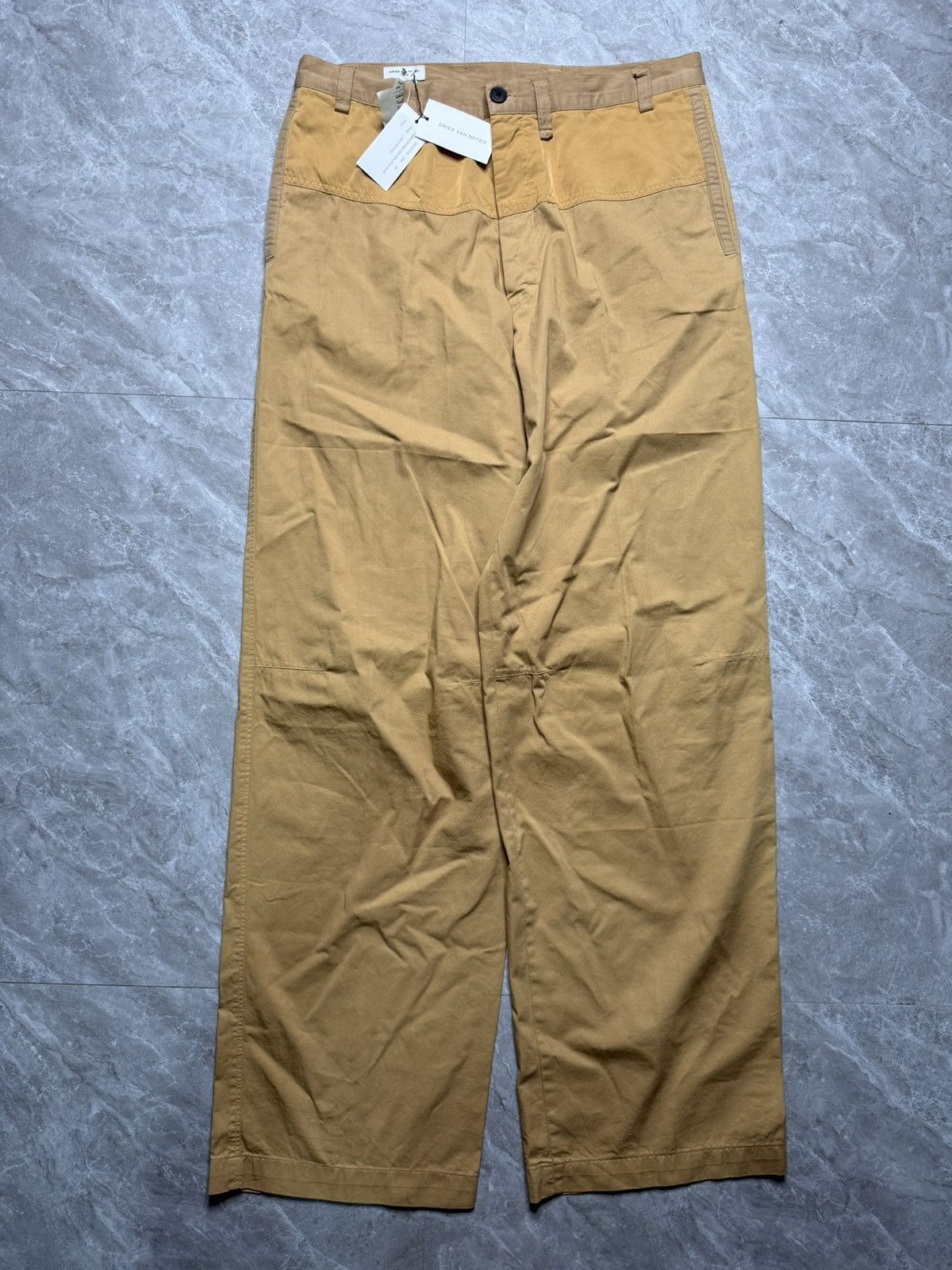 Dries Van Noten Dries Van Noten Perrin Overdyed M.W. Pants Size US 33 - 1 Thumbnail
