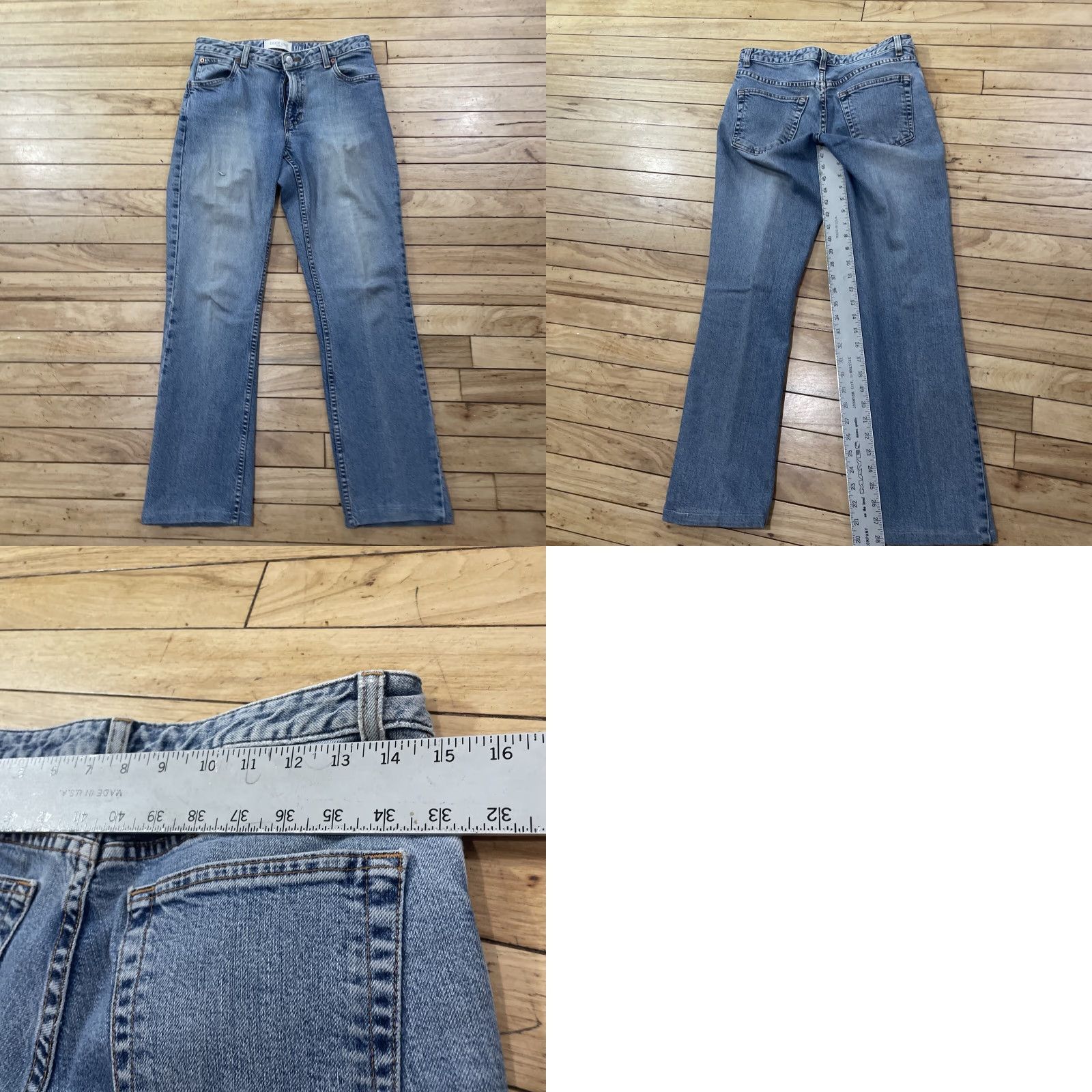 Gap GAP Jeans Women 4 Boot Cut Regular Vintage 90s Light Blue Stretch Denim 29x28 Blue, Navy, Denim Bootcut Women 4 GAP Jeans Vintage 90s Size 27" / US 4 / IT 40 - 10 Thumbnail