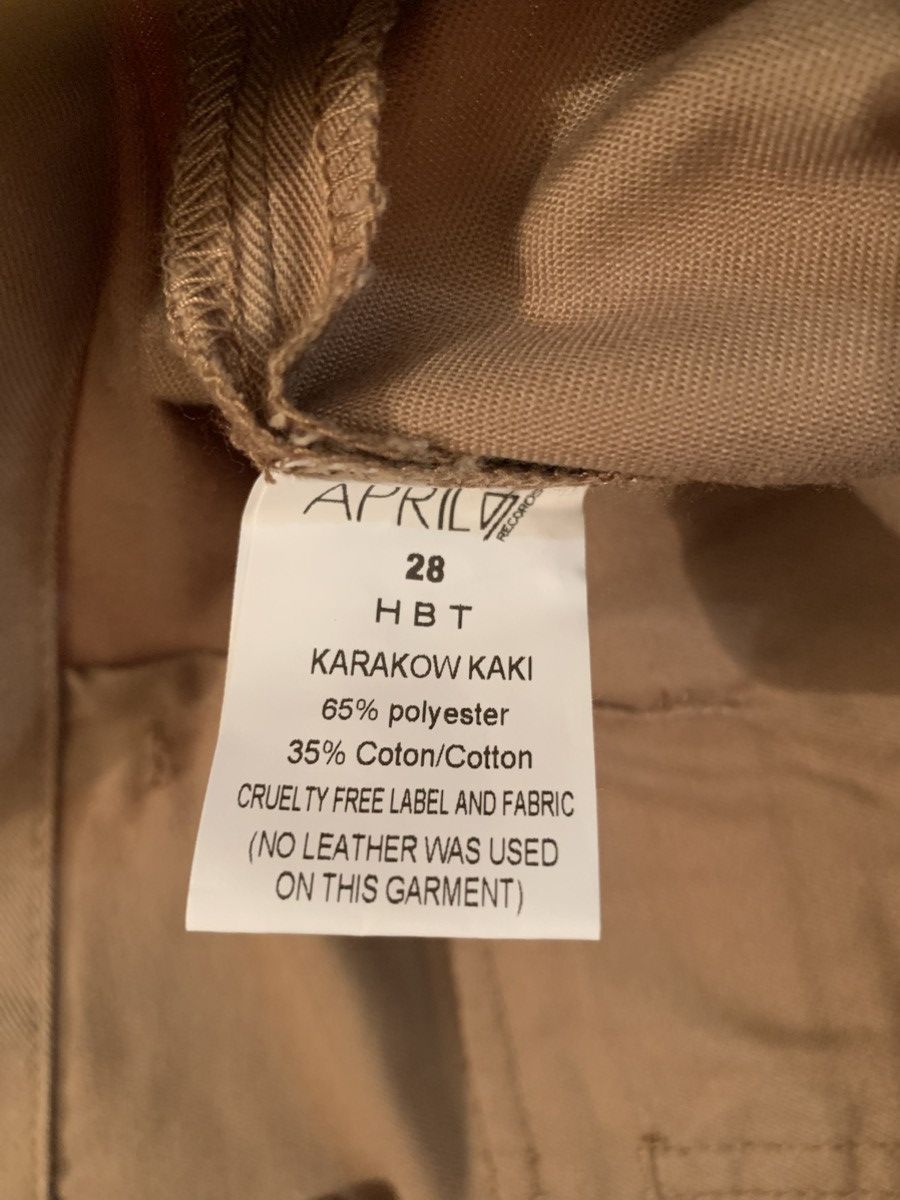 April 77 *RARE*KARAKOW KAKI pants 32/32 Size US 32 / EU 48 - 14 Thumbnail