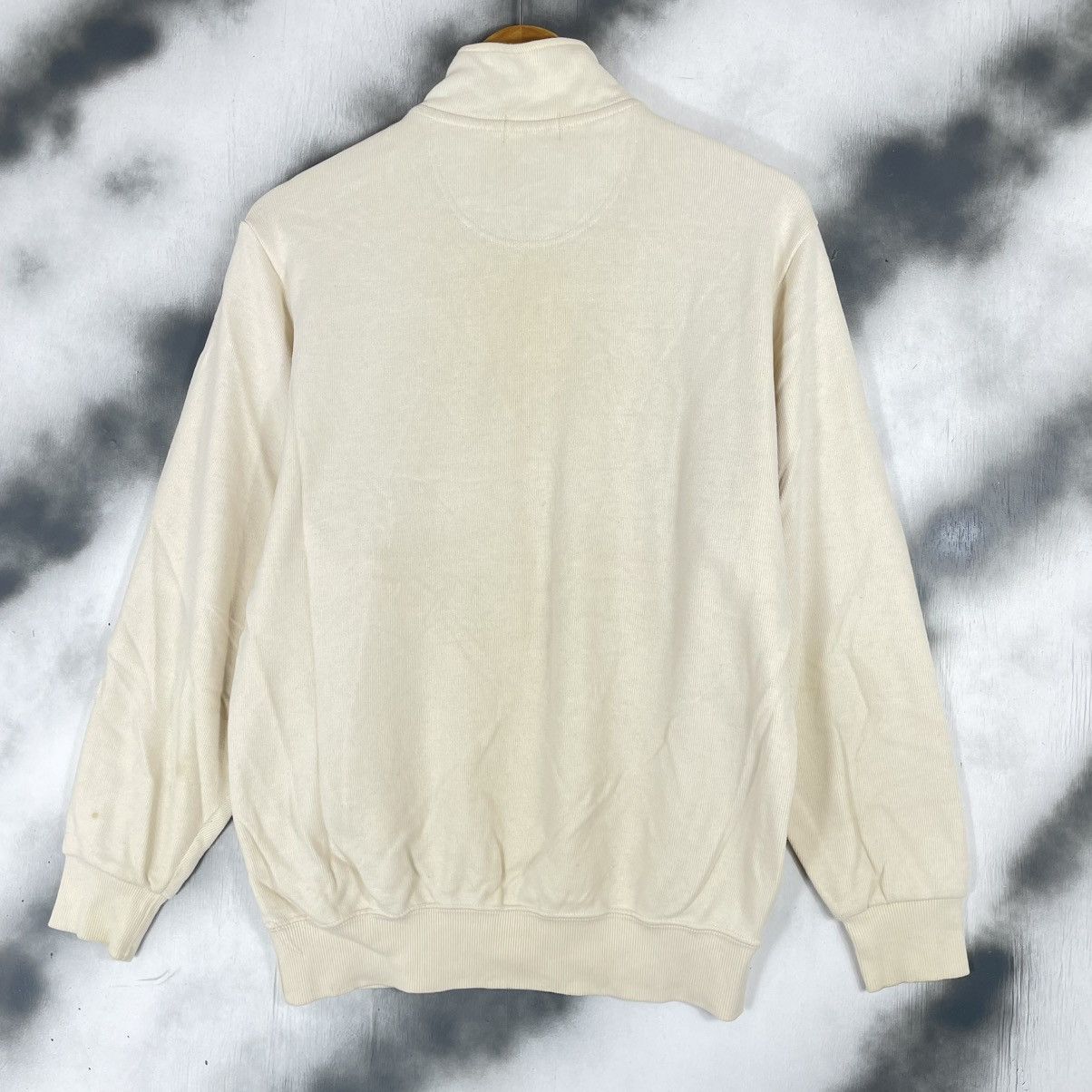 Designer × Japanese Brand × Kansai Yamamoto Vintage Kansai Yamamoto Half Zipper Sweater Size US M / EU 48-50 / 2 - 4 Thumbnail