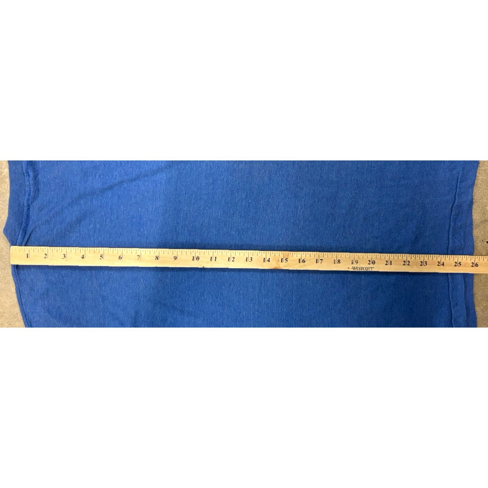 Vintage VINTAGE Screen Stars 80s Graphic T-Shirt XL Blue Single Stitch Mens Made in USA Size US XL / EU 56 / 4 - 7 Thumbnail