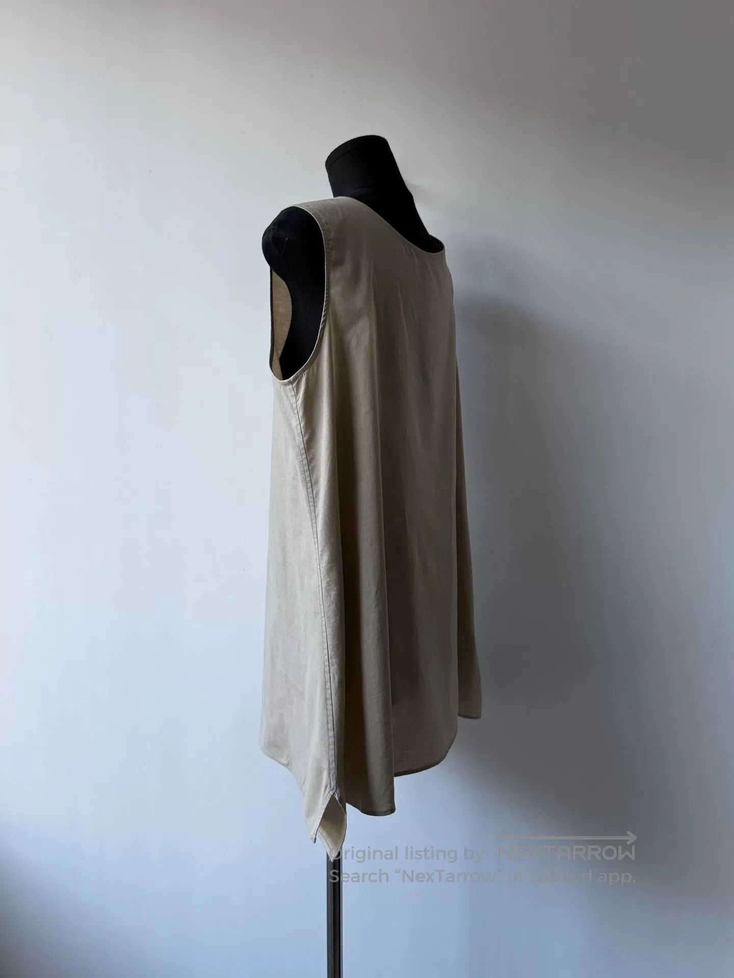 Y's Yohji Yamamoto Y's Zen-Inspired Sleeveless Top. Size S / US 4 / IT 40 - 6 Thumbnail