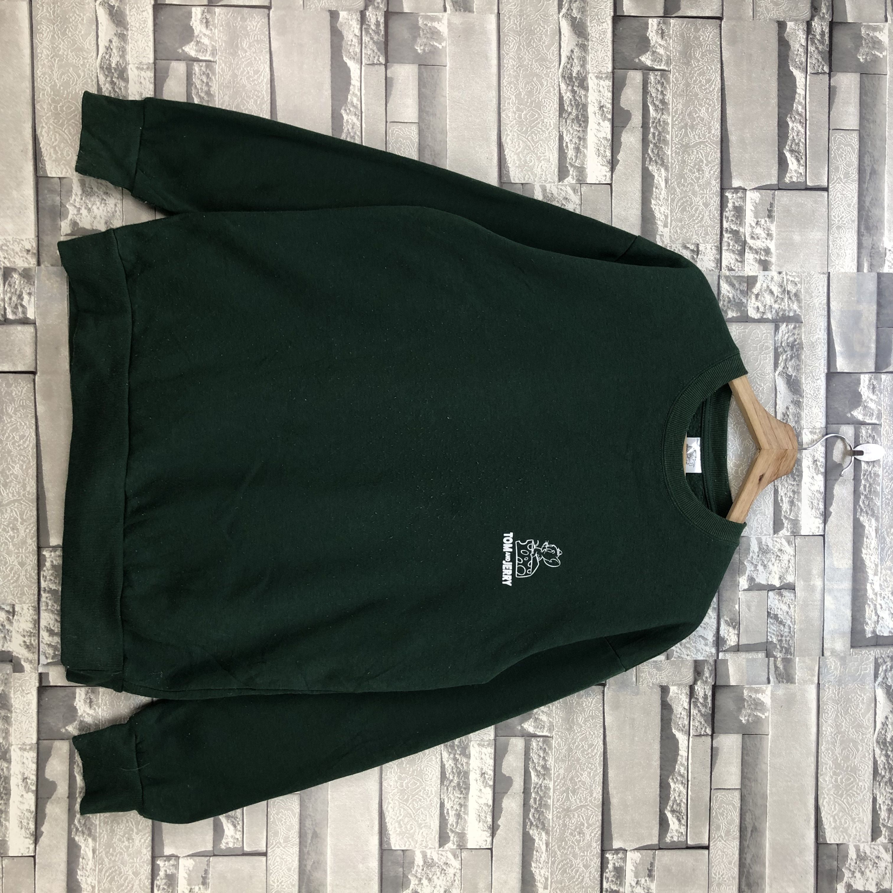 Vintage Tom And Jerry Sweatshirt Pullover Size US M / EU 48-50 / 2 - 2 Thumbnail