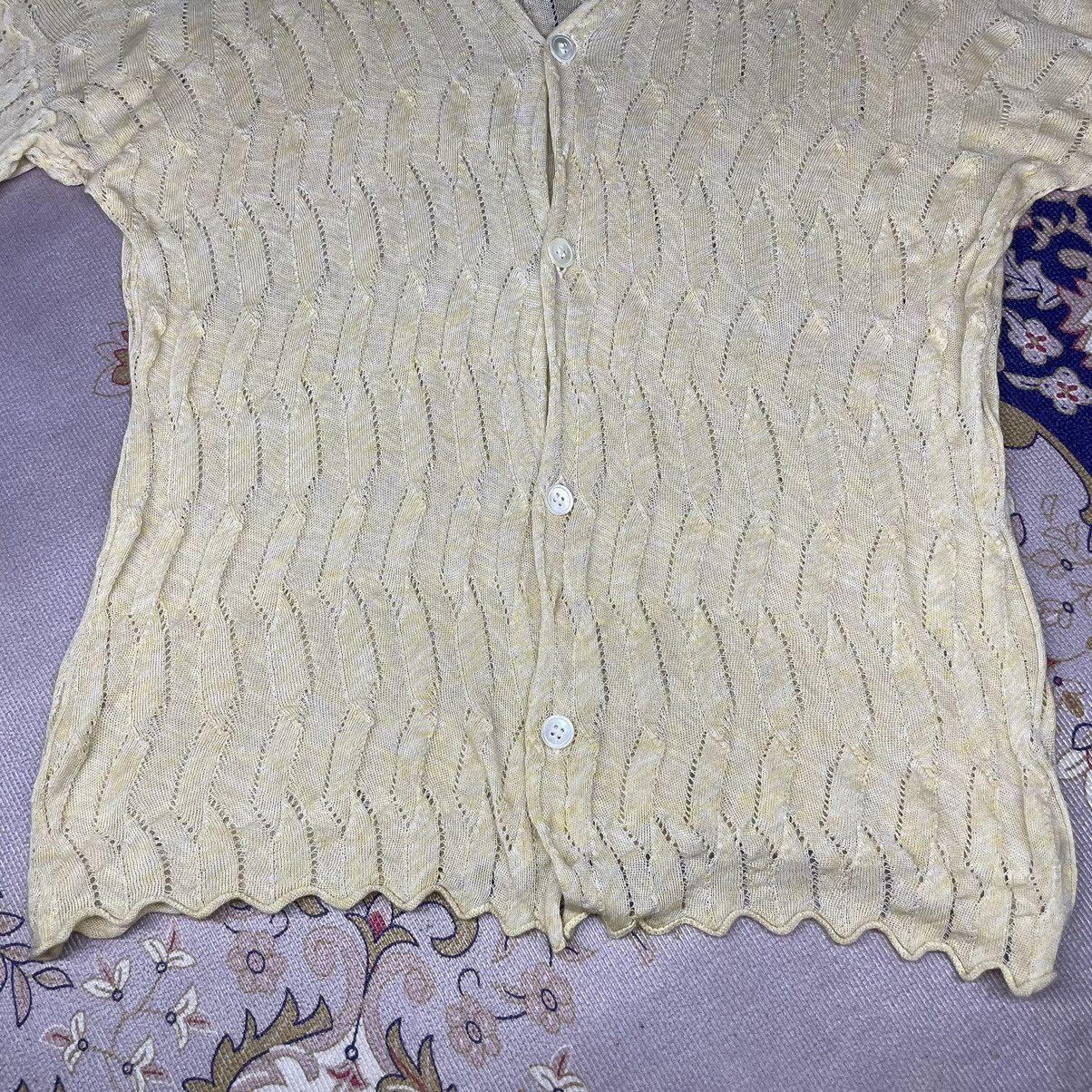 Issey Miyake Plantation Issey Miyake Mesh Cardigan Size M / US 6-8 / IT 42-44 - 5 Thumbnail