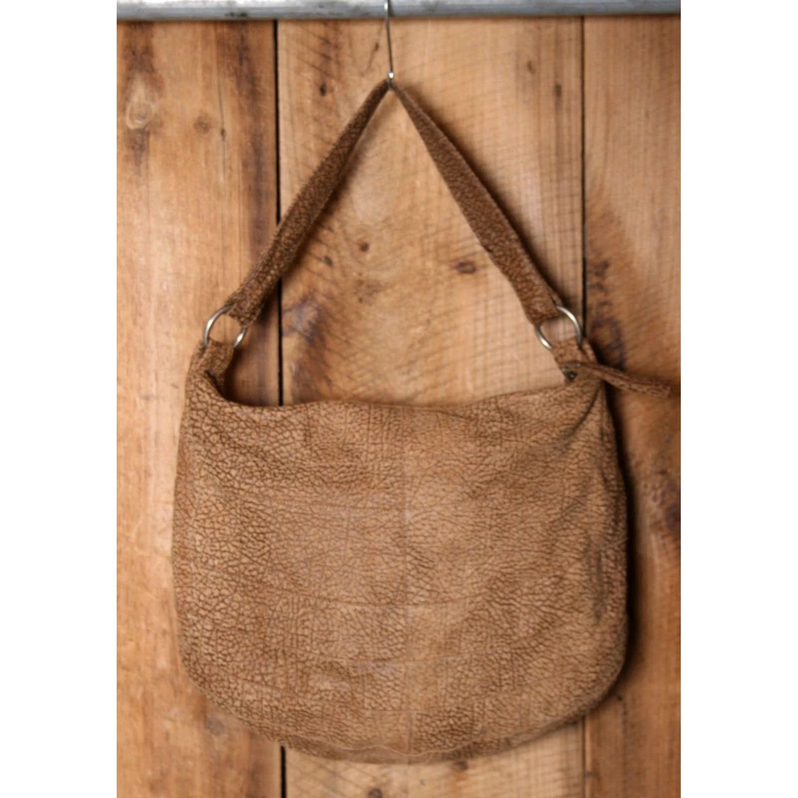Vintage PACCO Kangaroo Leather Shoulder Bag - Brown - Made in Australia - Women - 16x13in - Zip Closure Size ONE SIZE - 2 Thumbnail