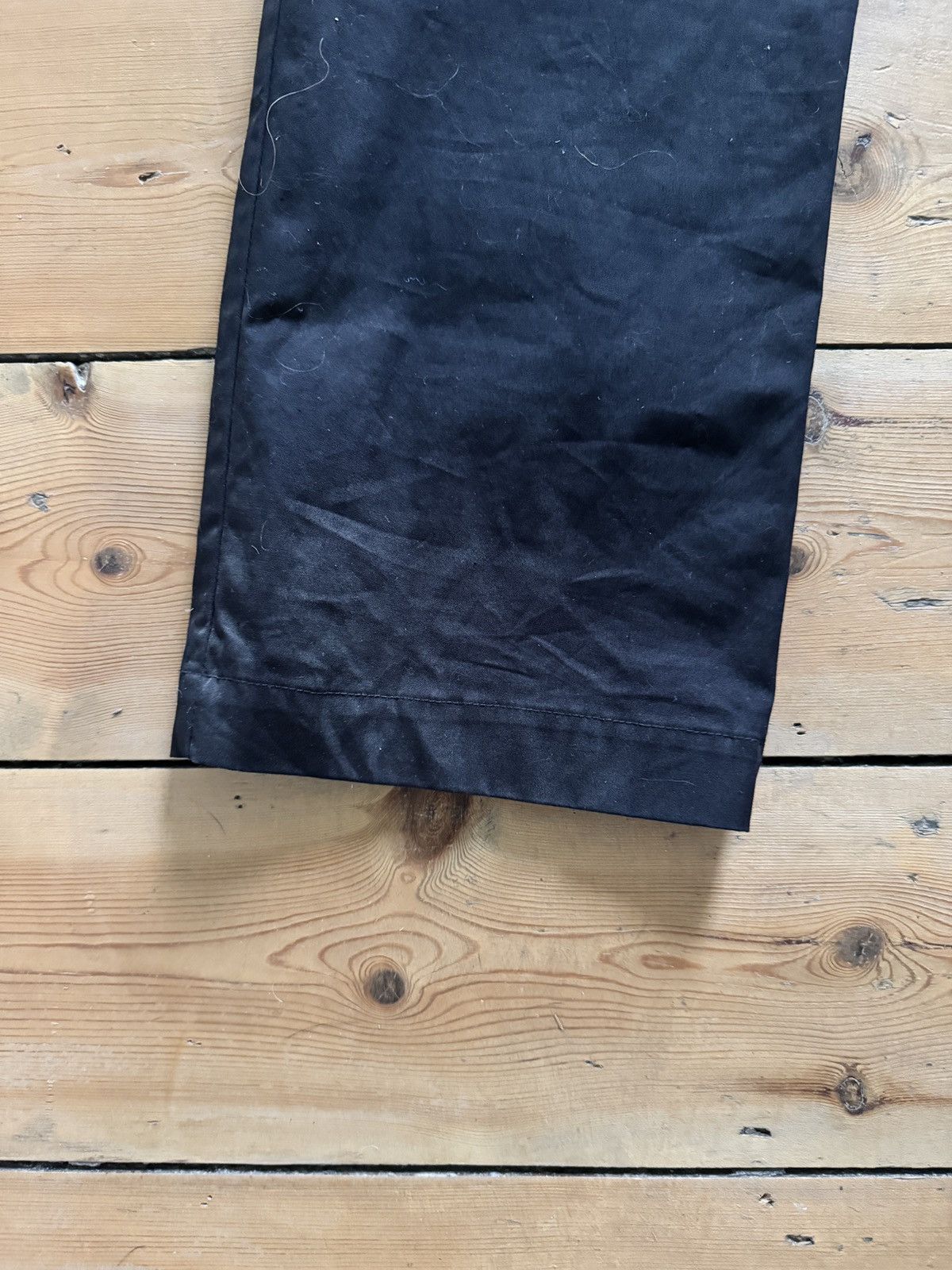 Rick Owens Mastadon drop crotch pants in cotton poplin Size US 34 / EU 50 - 4 Thumbnail