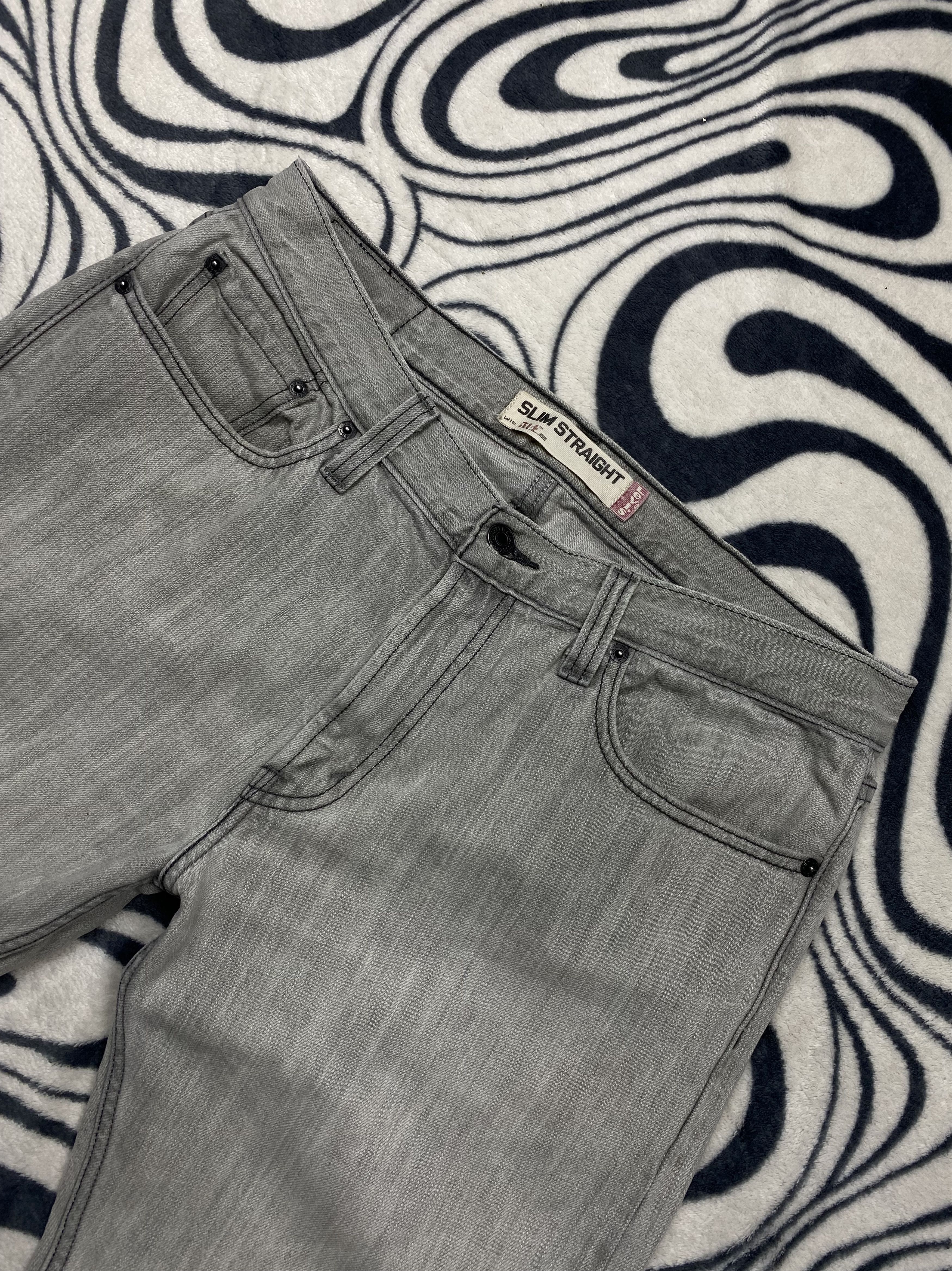 Levi's Levi's 514 Vintage Mens Denim Pants Jeans Size US 34 / EU 50 - 5 Thumbnail