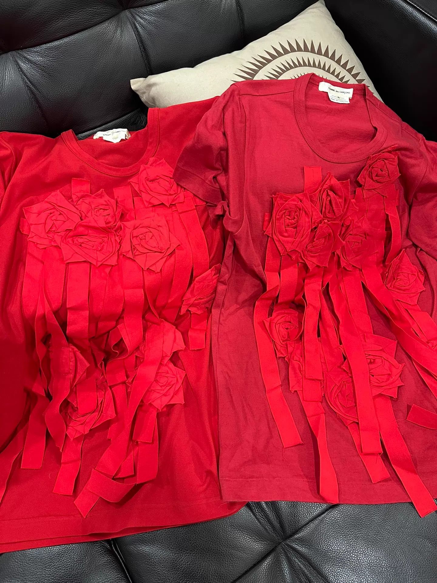 Comme des Garcons Comme des Garçons 15ss Blood Rose Polyester T-Shirt Size L / US 10 / IT 46 - 2 Thumbnail