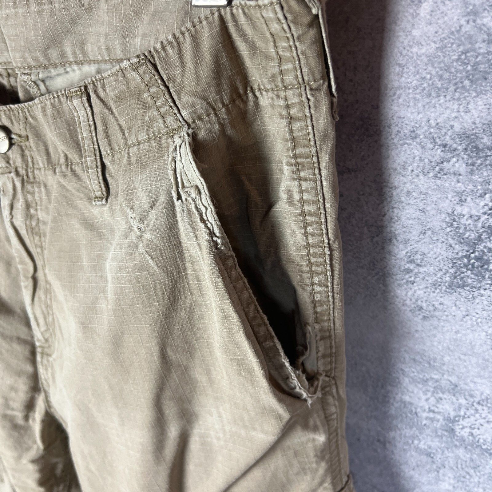 Carhartt Carhartt Cargo Pants Men's Size 34 Beige ` Size US 34 / EU 50 - 7 Thumbnail
