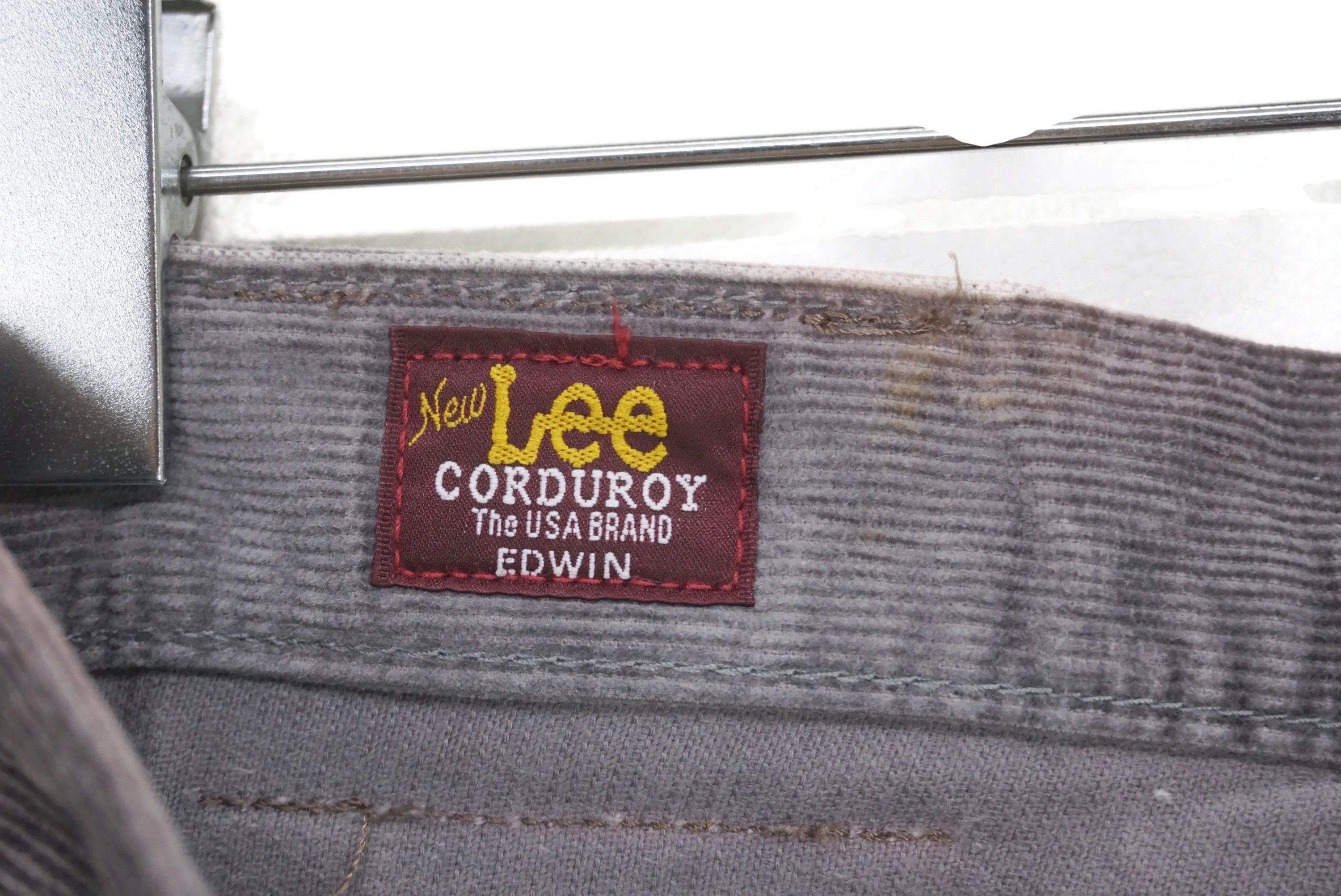 Lee Edwin x Lee Pants Size W31xL32 High Rise Corduroy Trousers Size US 31 - 11 Thumbnail