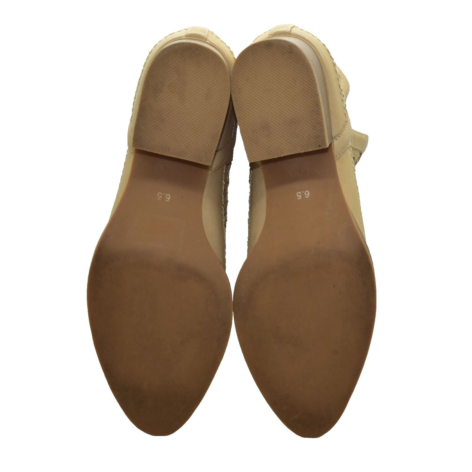 Jeffrey Campbell JEFFREY CAMPBELL Beige Taggart Open Weave Ankle Bootie 6.5 Size US 6.5 / IT 36.5 - 5 Thumbnail