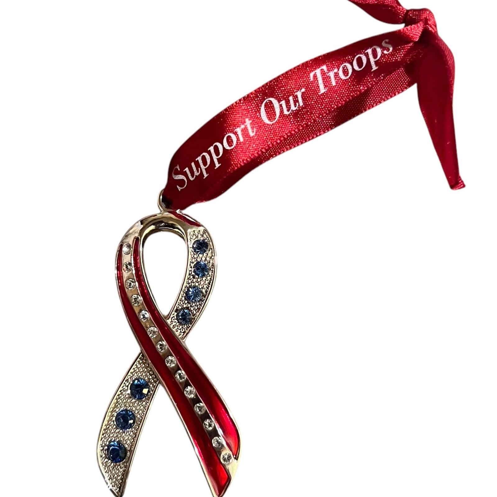 Other Harvey Lewis ‘06 Christmas Ornament Support Our Troops Size ONE SIZE - 1 Thumbnail