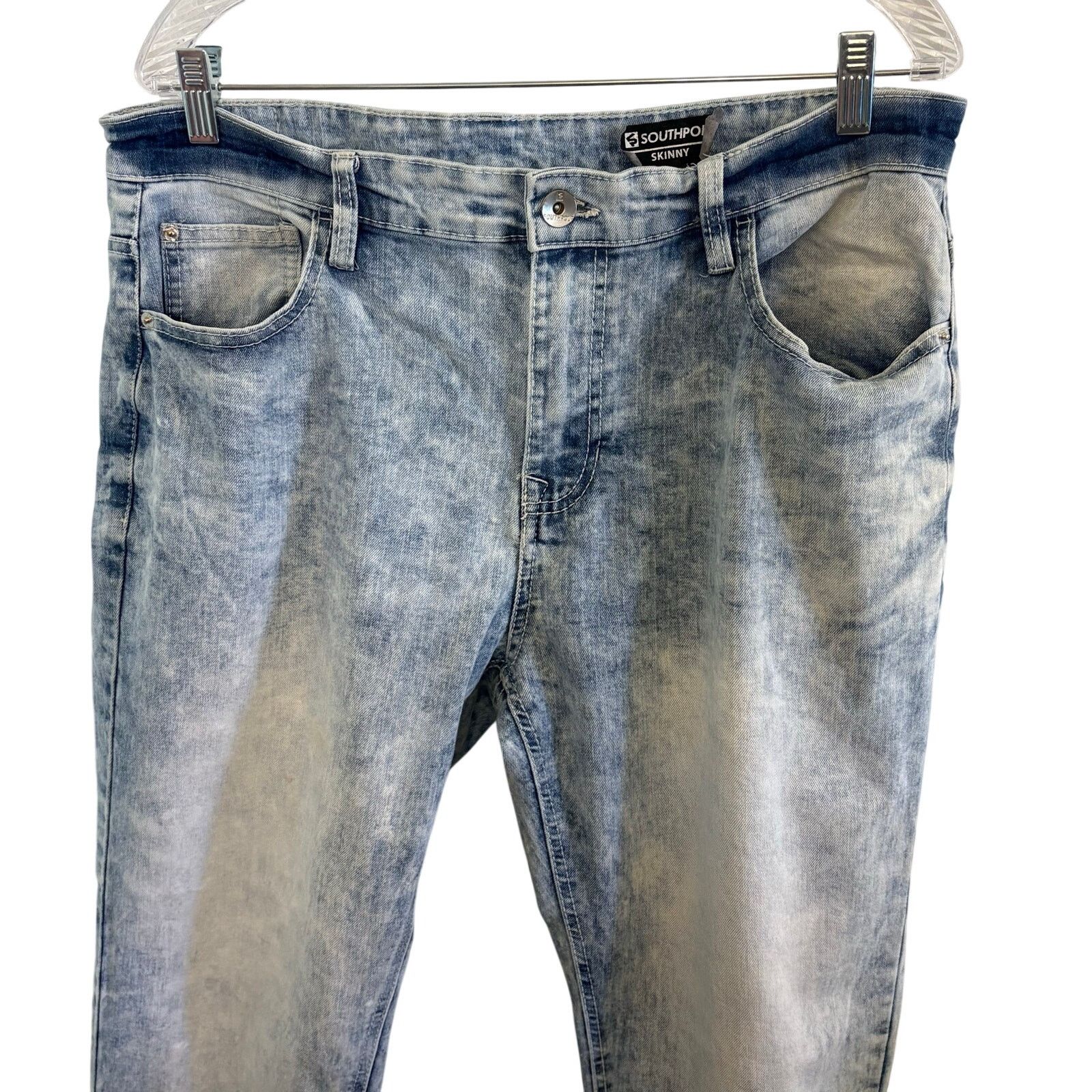 Southpole SouthPole Light Washed Jeans Size 36 x 30 Size US 36 / EU 52 - 3 Thumbnail