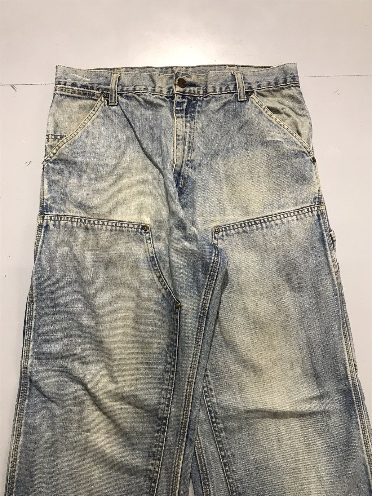 Carhartt Vintage Carhartt repaired double knee workwear denim Size US 34 / EU 50 - 5 Thumbnail
