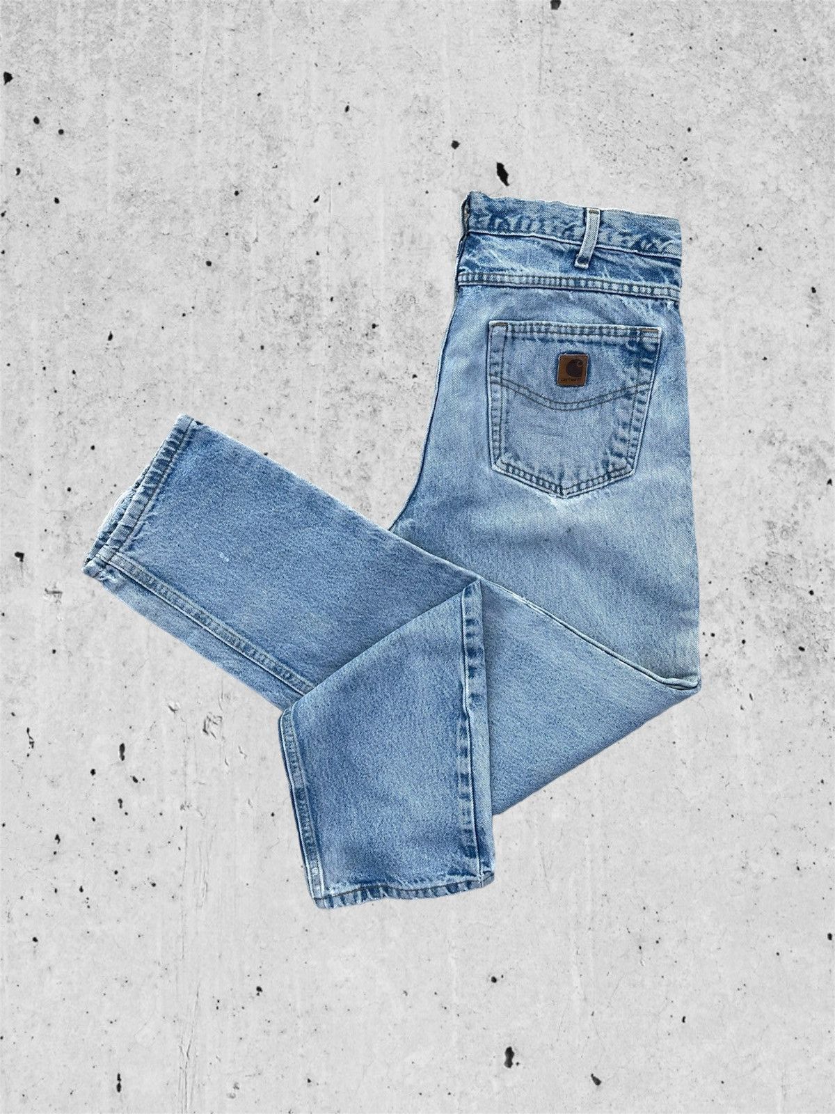 Carhartt 🔥 Carhartt Vintage Distressed Denim W33🔥 Size US 33 - 15 Thumbnail