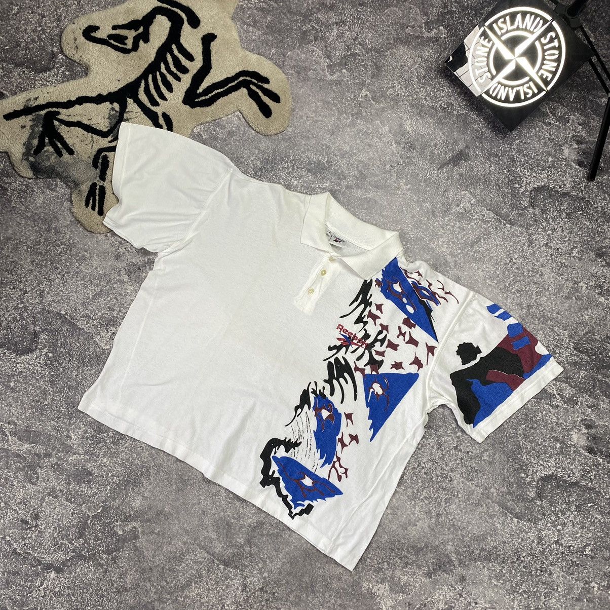 Reebok Vintage Reebok Graphic logo Streetwear y2k 90’s tee Size US XL / EU 56 / 4 - 8 Thumbnail