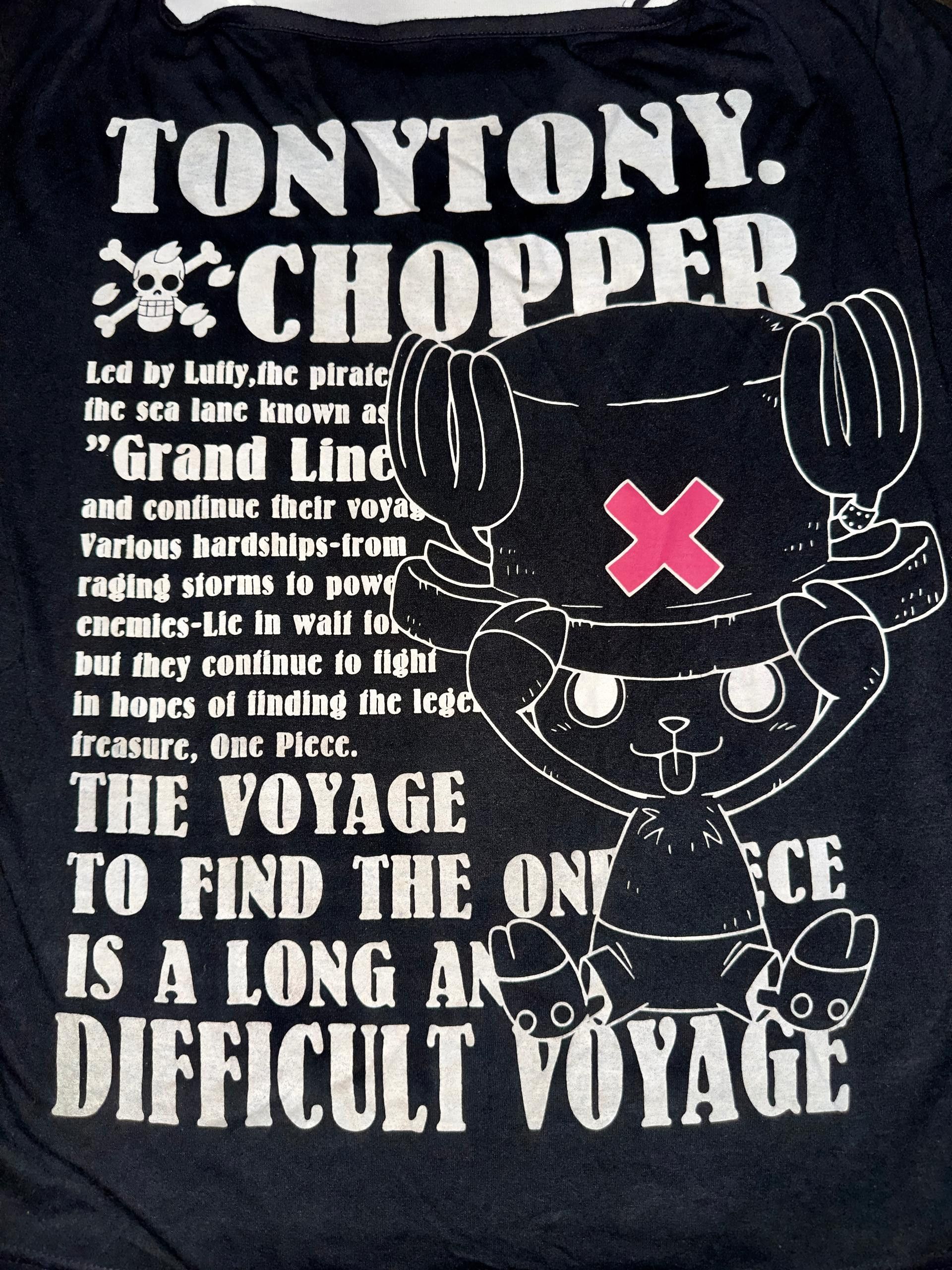 Anime × One Piece One Piece | TonyTony. Chopper Double-Layered T-Shirt Size US L / EU 52-54 / 3 - 2 Thumbnail
