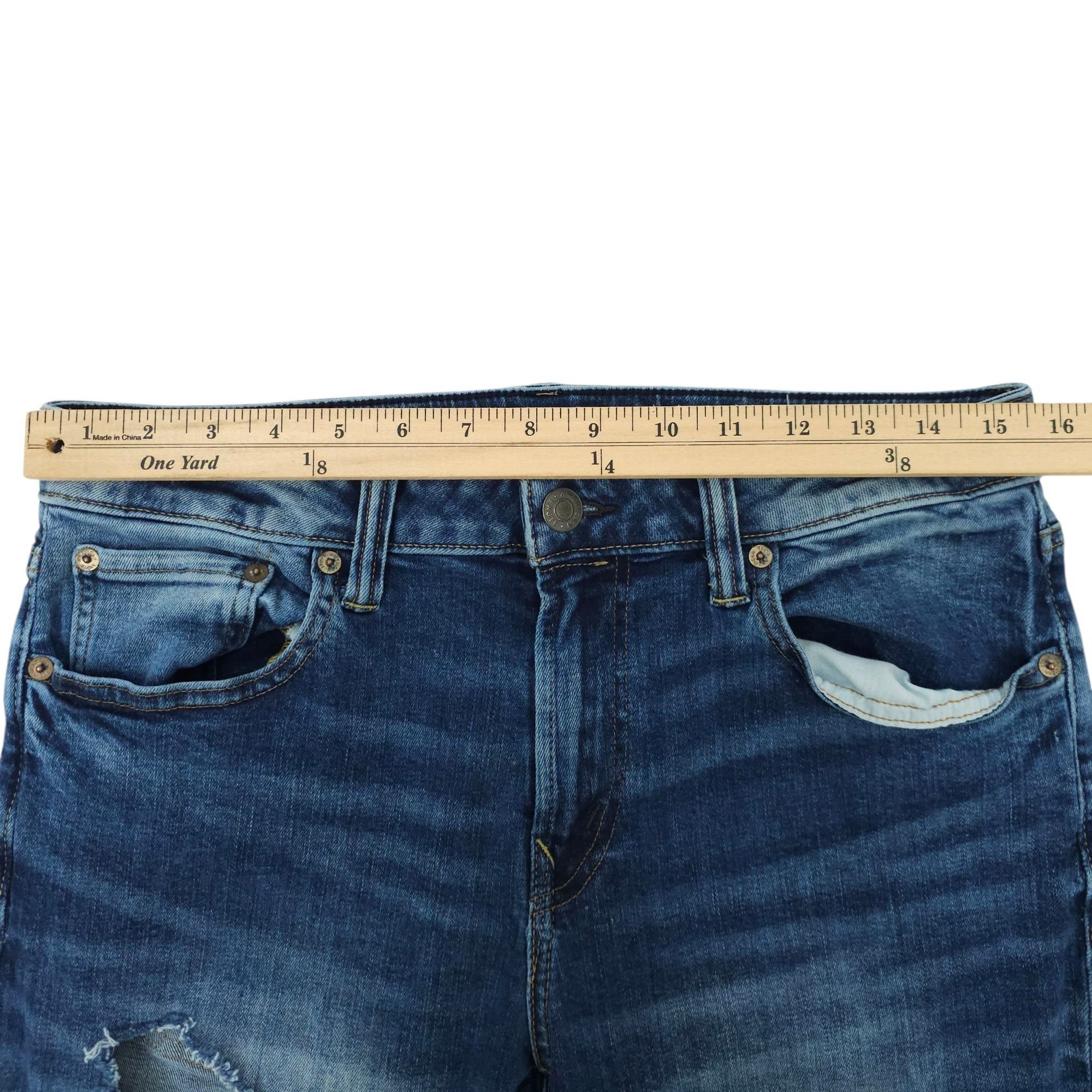 American Eagle Outfitters American Eagle Next Level Flex Slim Straight Jeans Mens 32 x Size US 32 / EU 48 - 3 Thumbnail