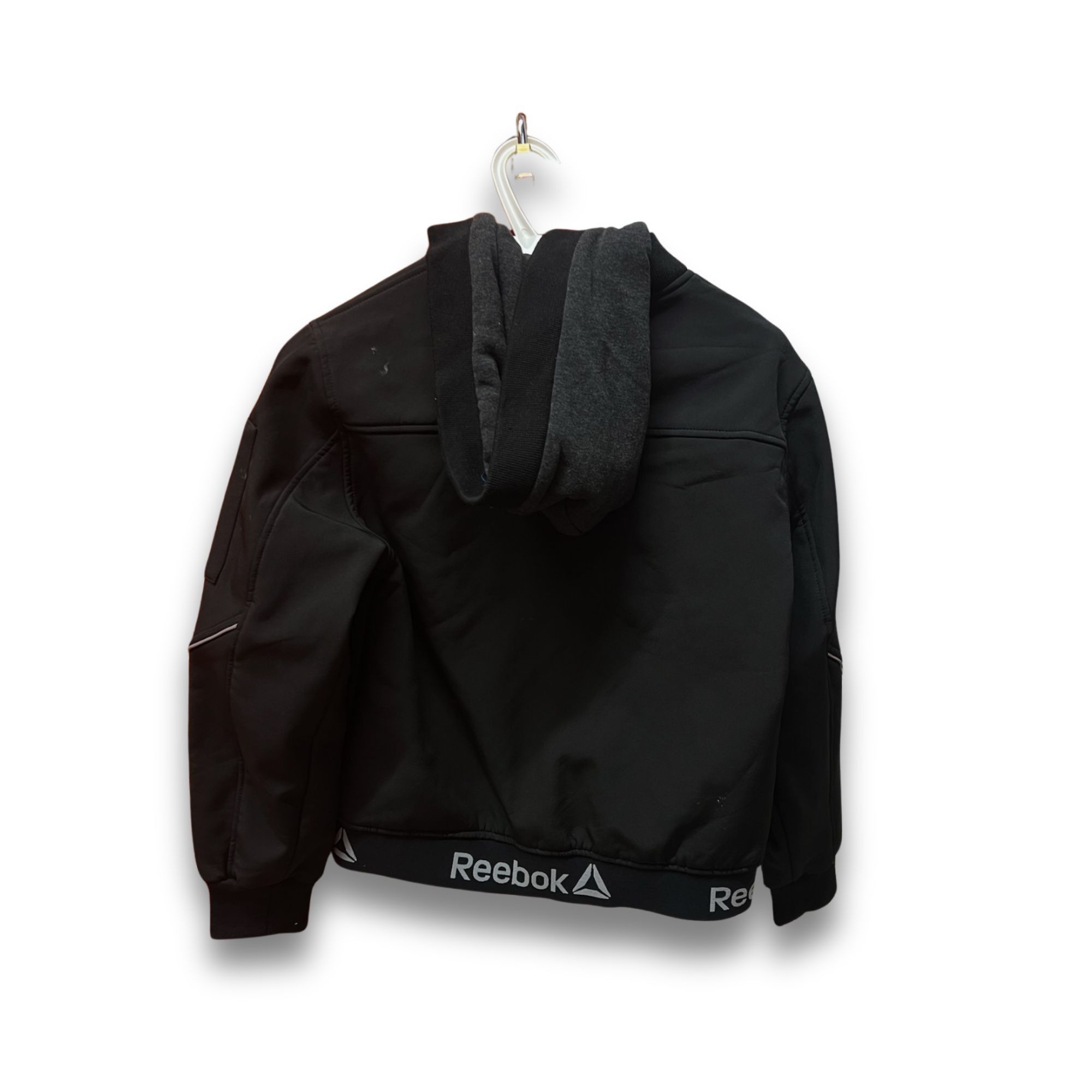 Reebok Reebok Charcoal Full Zip Hoodie Jacket Medium With Logo Deta Size US M / EU 48-50 / 2 - 3 Thumbnail