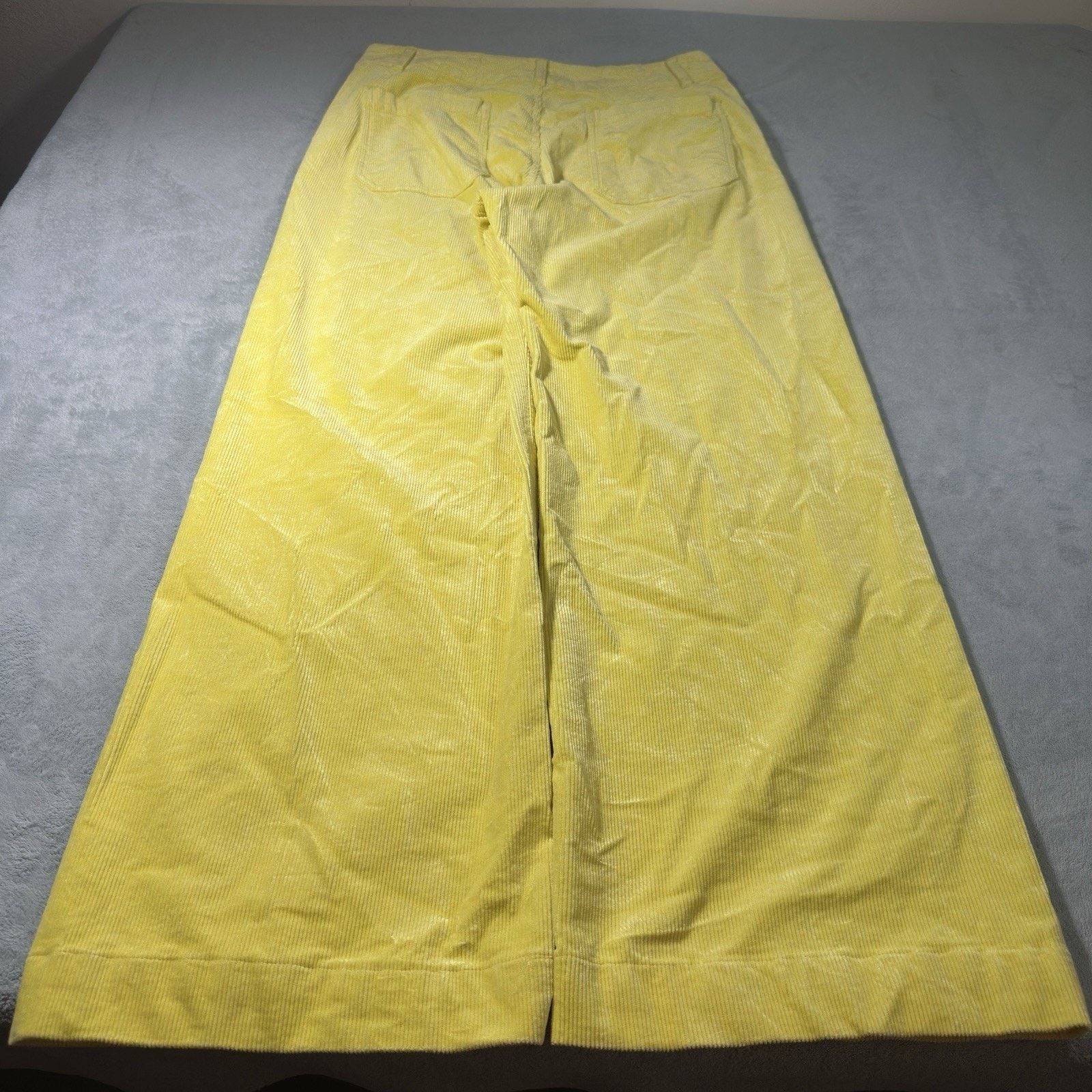 Anthropologie Y2K 2000s Maeve Pilcro Colette Corduroy Beyond Baggy Pants Size 32" / US 10 / IT 46 - 2 Thumbnail