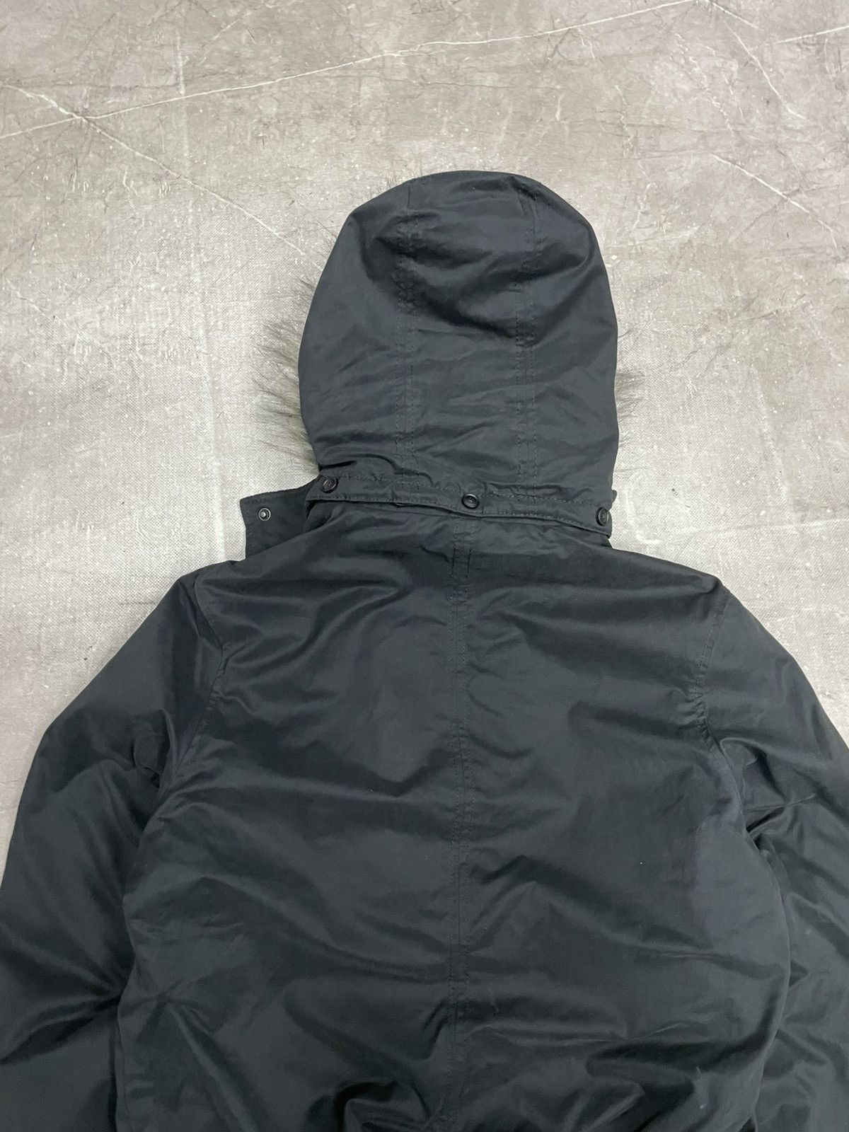 If Six Was Nine Black Bomber fur hood If six was nine style y2k hype Size US M / EU 48-50 / 2 - 9 Thumbnail