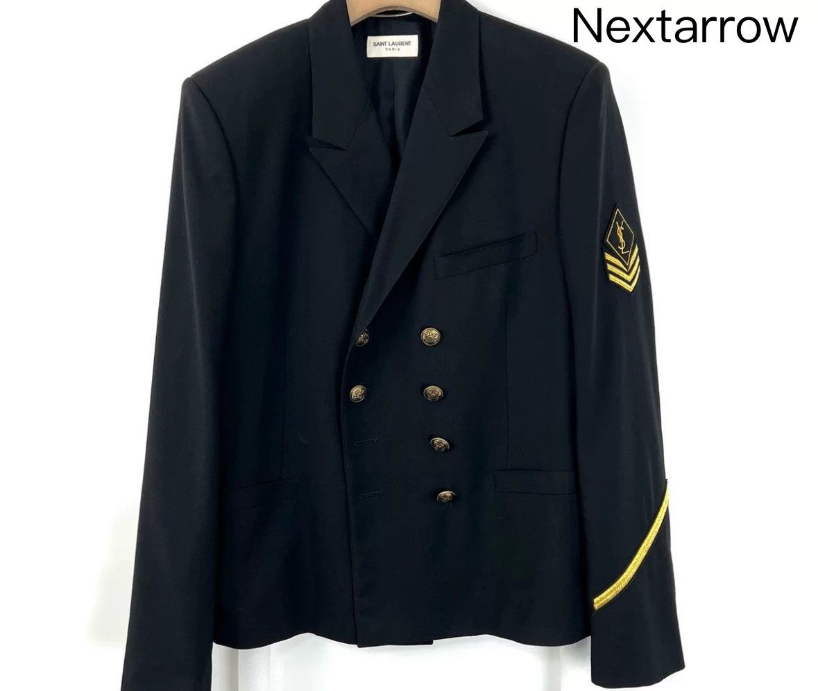 Saint Laurent Paris × Yves Saint Laurent Saint Laurent Slp gold button armband court suit jacket Size US M / EU 48-50 / 2 - 1 Thumbnail