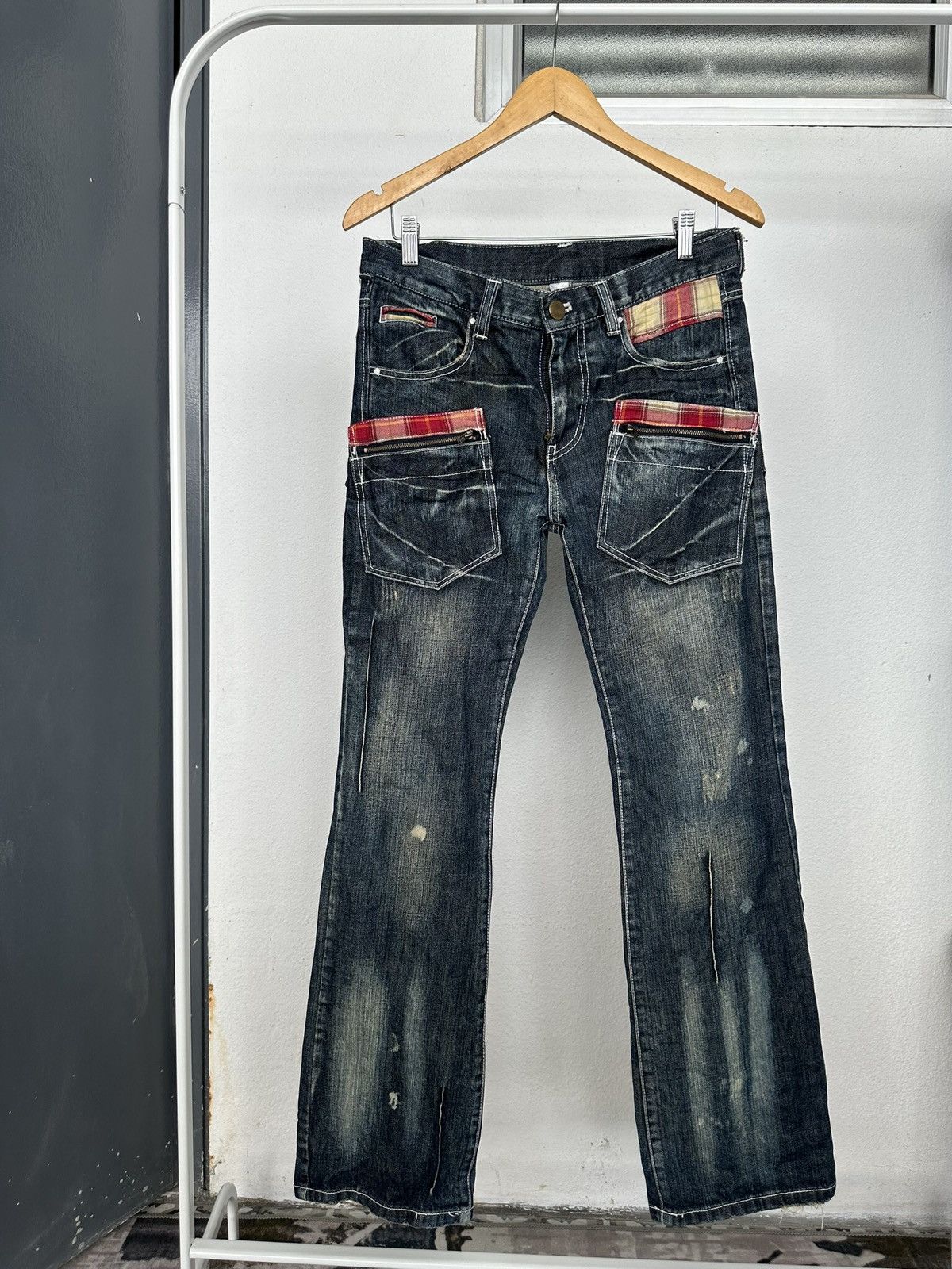 Beauty Beast 32''/42'' - 2000's Up Start Japan 6 pocket jeans Size US 32 / EU 48 - 14 Thumbnail