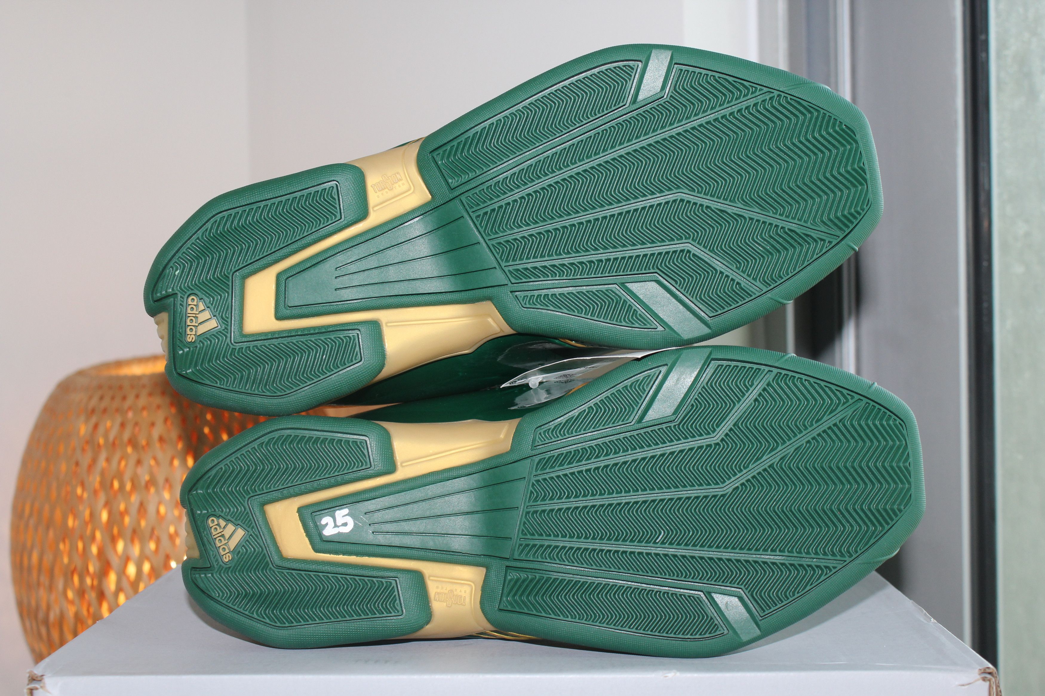 Adidas Adidas T-Mac 2 Restomod Mid Green Gold Sneakers FY9931 Size US 7.5 / EU 40-41 - 5 Thumbnail