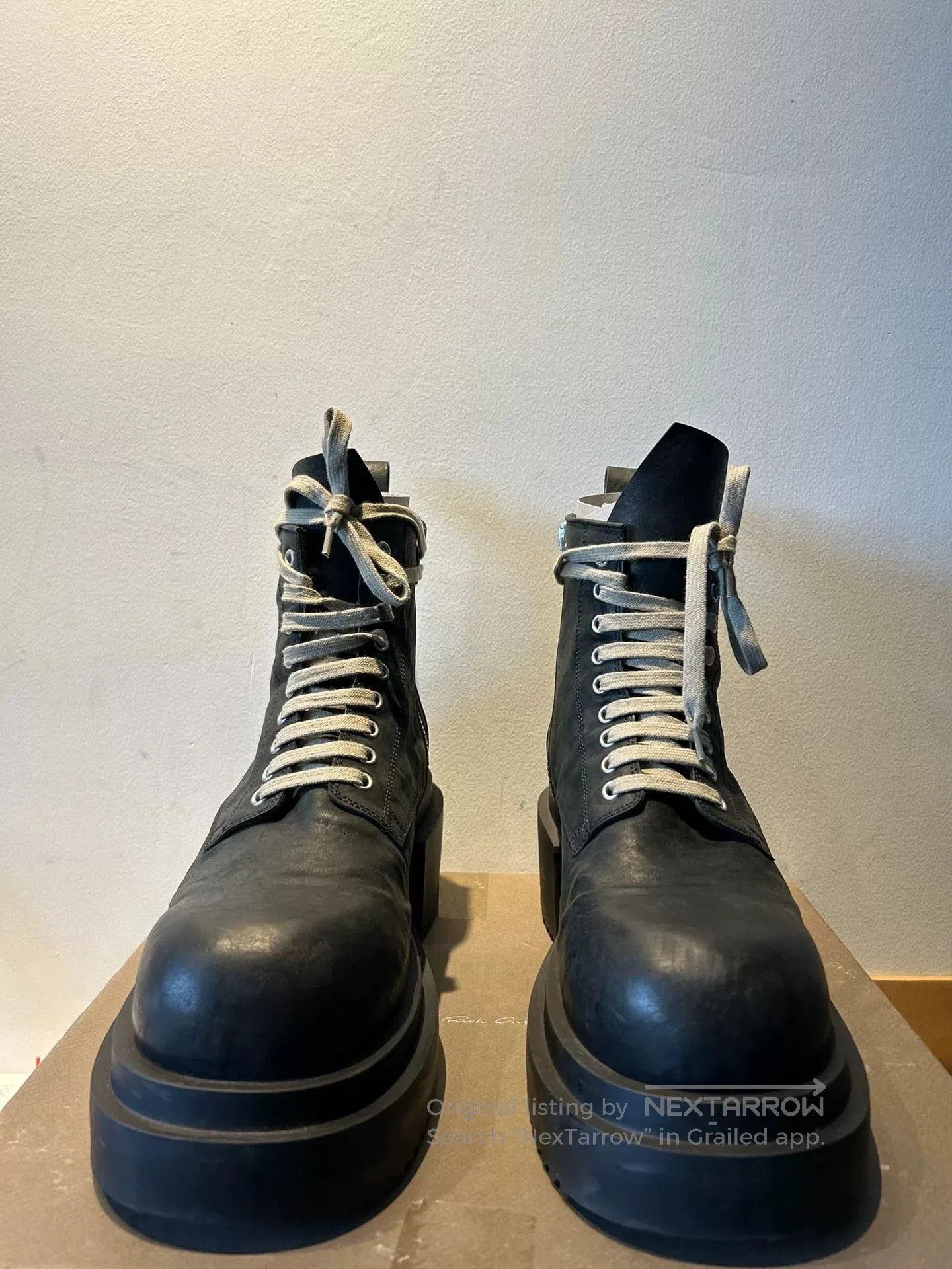 Rick Owens rick owens army bogun high. Size US 10 / EU 43 - 2 Thumbnail