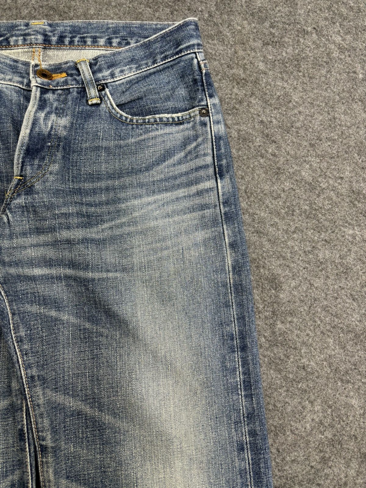 Edwin 💥Low Rize💥Edwin Low Rize Cool Fades Selvedge Denim F483 Size US 29 - 4 Thumbnail