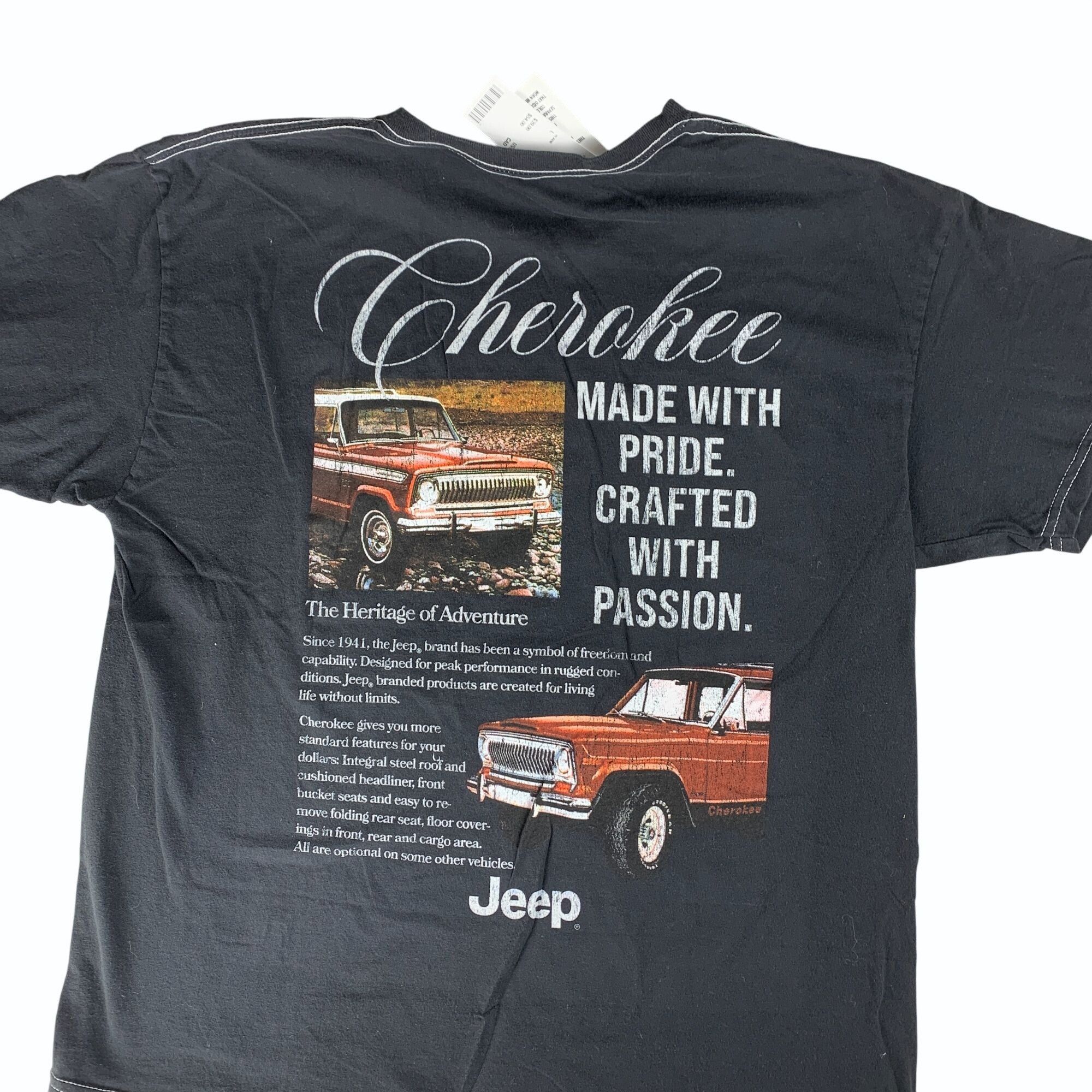 Urban Outfitters Chevrolet Jeep Vintage Ad Graphic Mens Cotton T Shirt UO Size US M / EU 48-50 / 2 - 1 Thumbnail