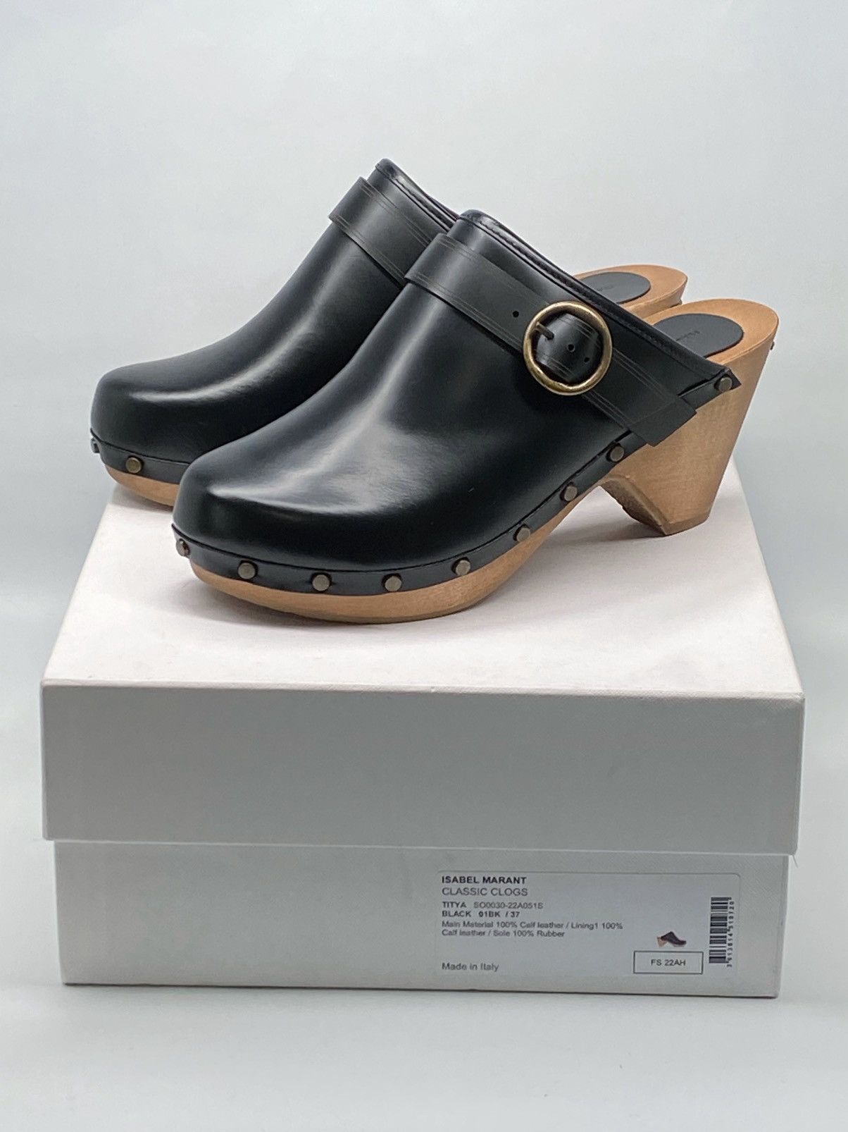 Isabel Marant Isabel Marant Titya Studded Clog size 37 Size US 7 / IT 37 - 10 Thumbnail